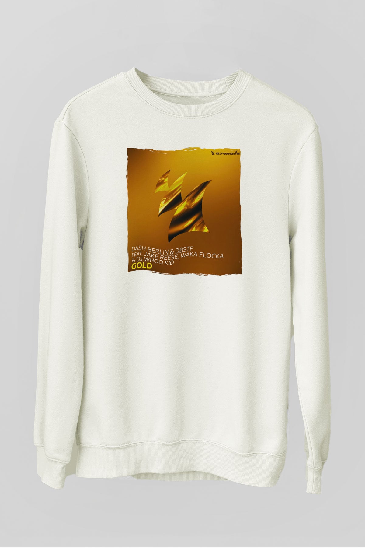 Dash Berlin Beyaz Unisex Sweatshirt
