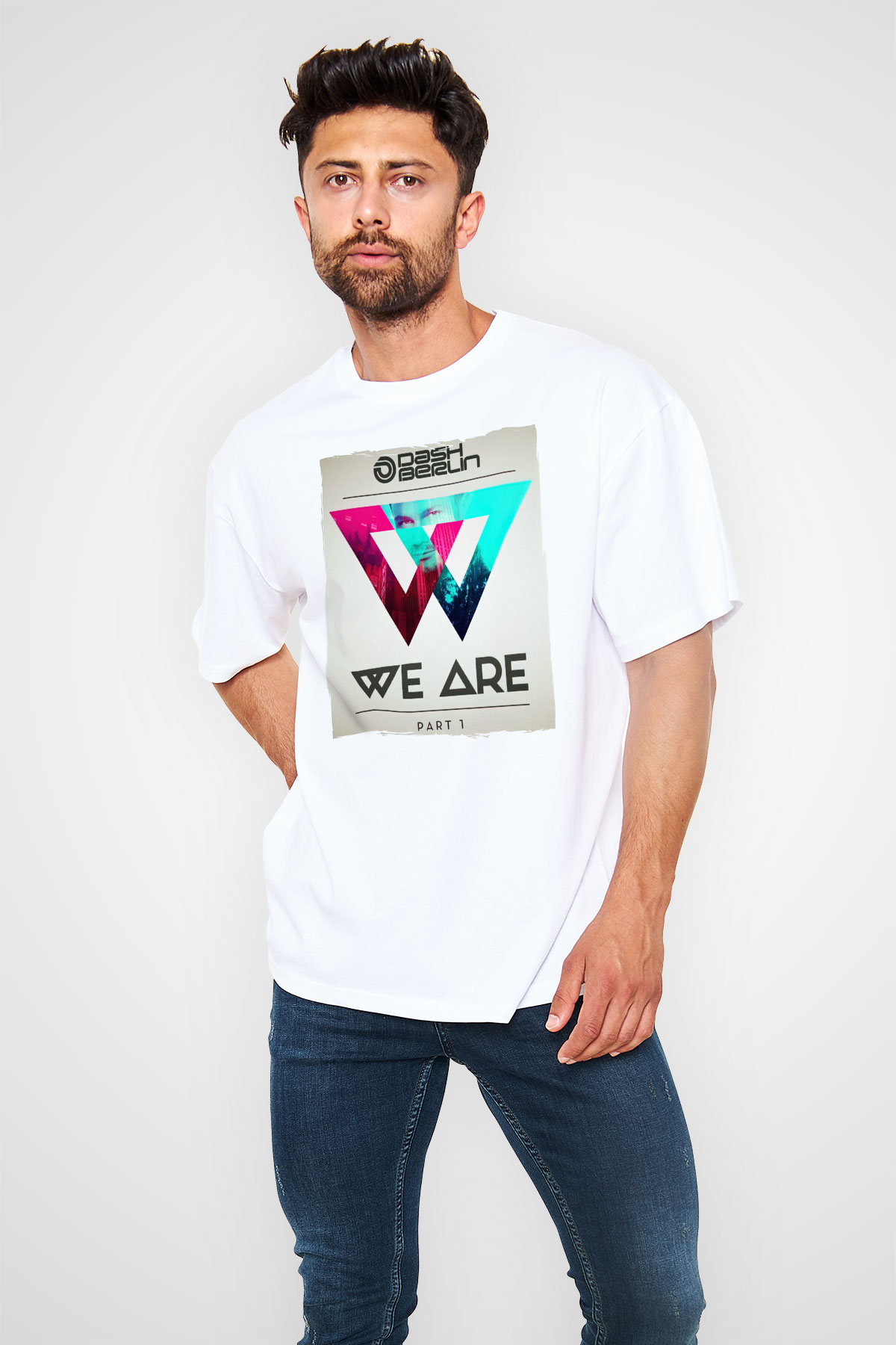 Dash Berlin Beyaz Unisex Tişört T-Shirt - TişörtFabrikası