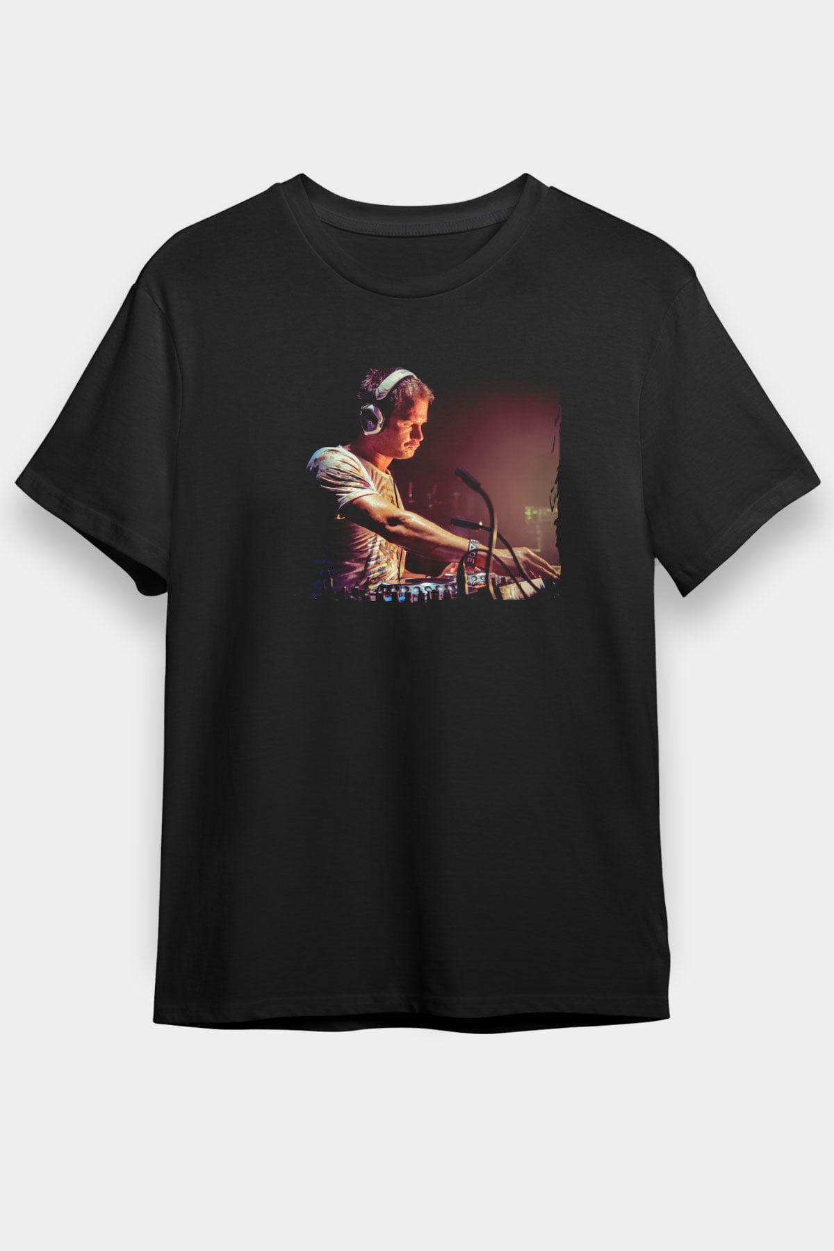 Dash Berlin Siyah Unisex Tişört T-Shirt - TişörtFabrikası