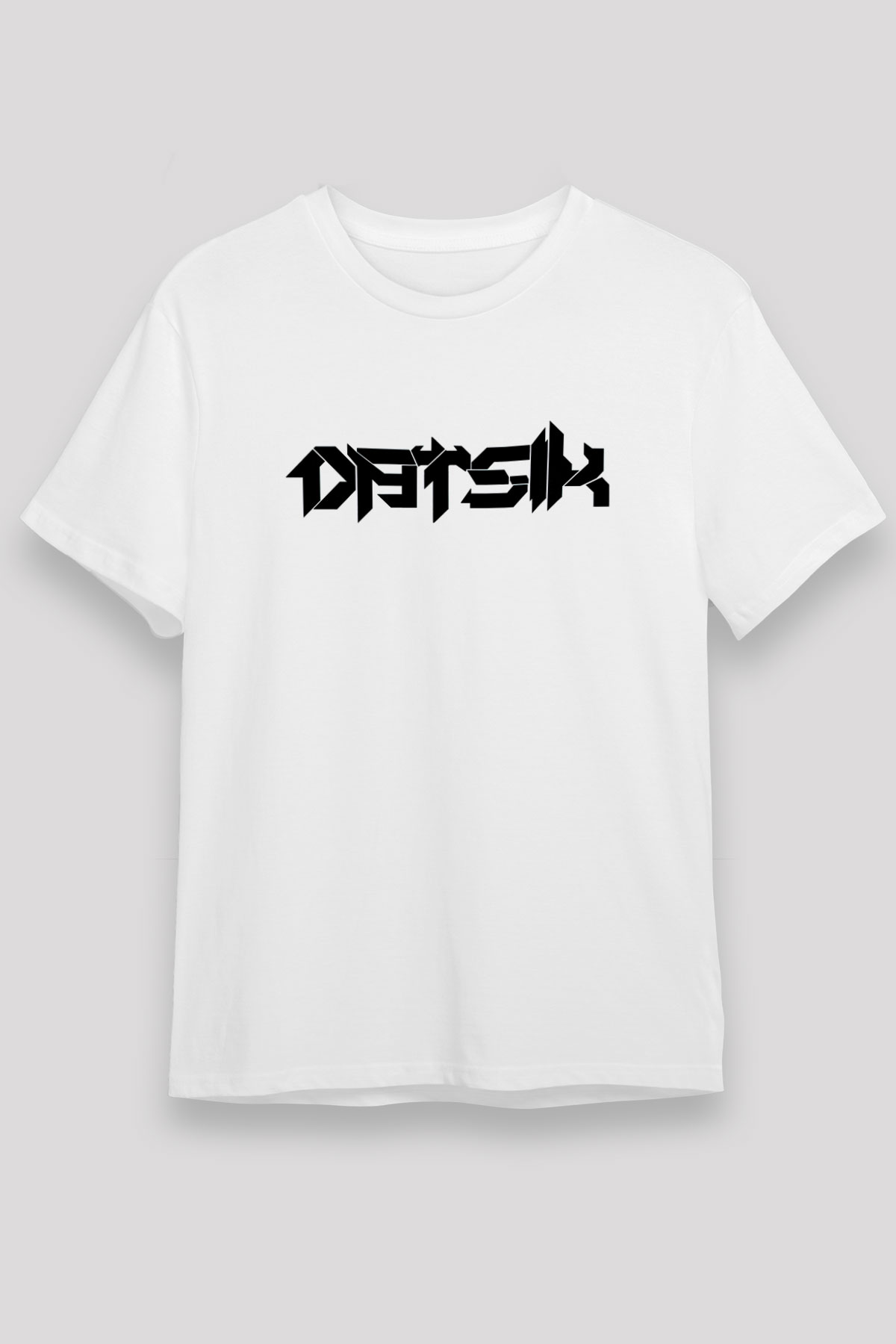 Datsik Beyaz Unisex Tişört T-Shirt - TişörtFabrikası
