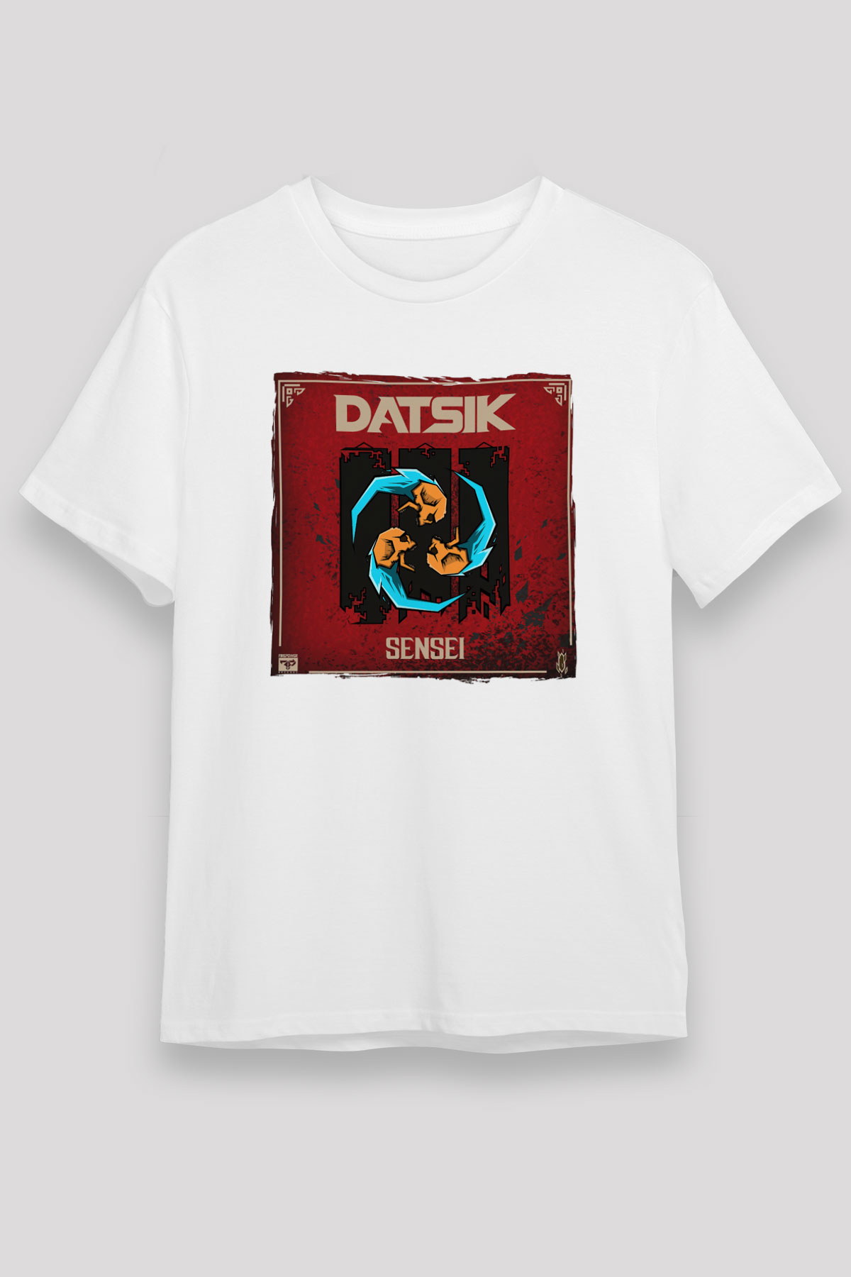 Datsik Beyaz Unisex Tişört T-Shirt - TişörtFabrikası