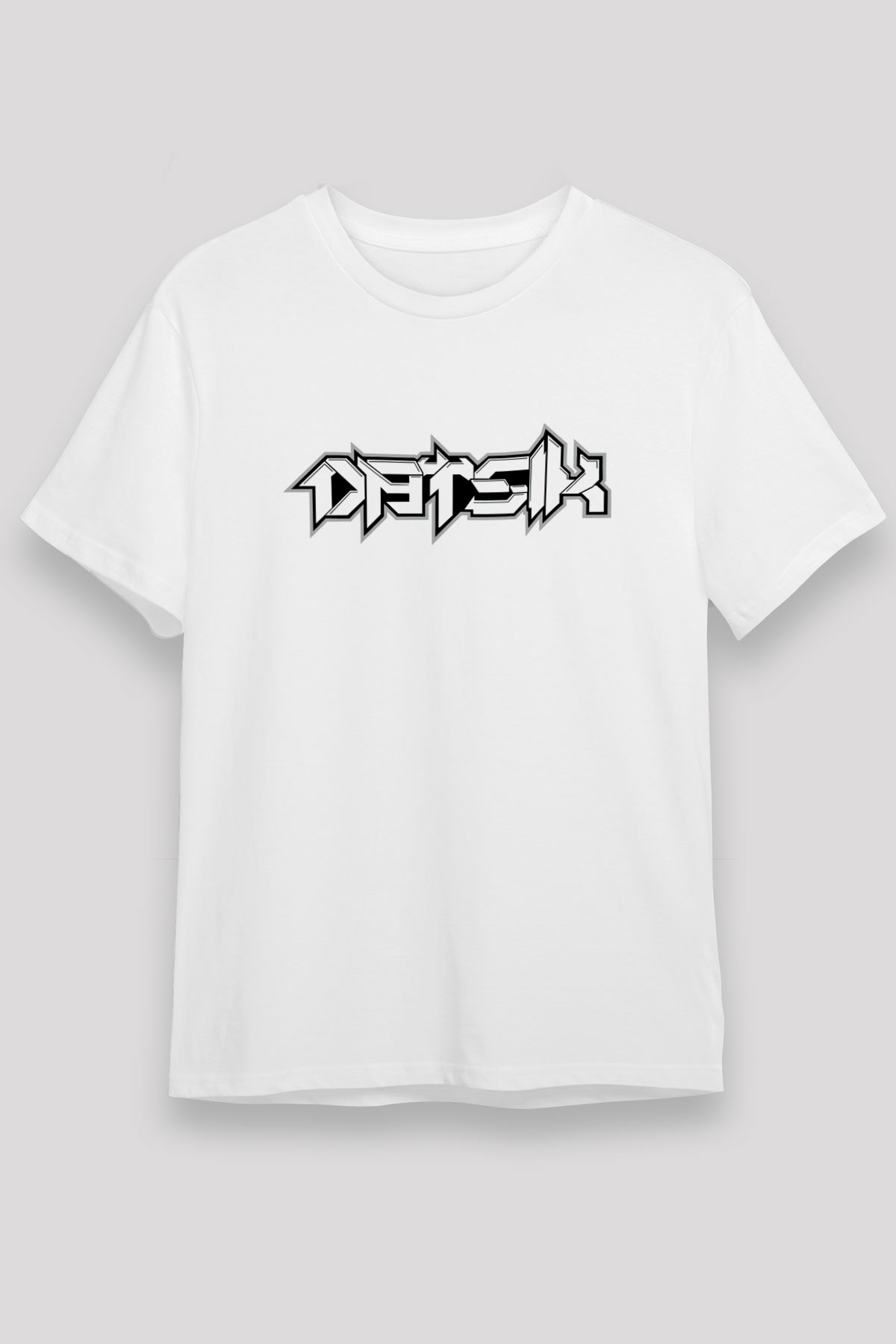 Datsik Beyaz Unisex Tişört T-Shirt - TişörtFabrikası