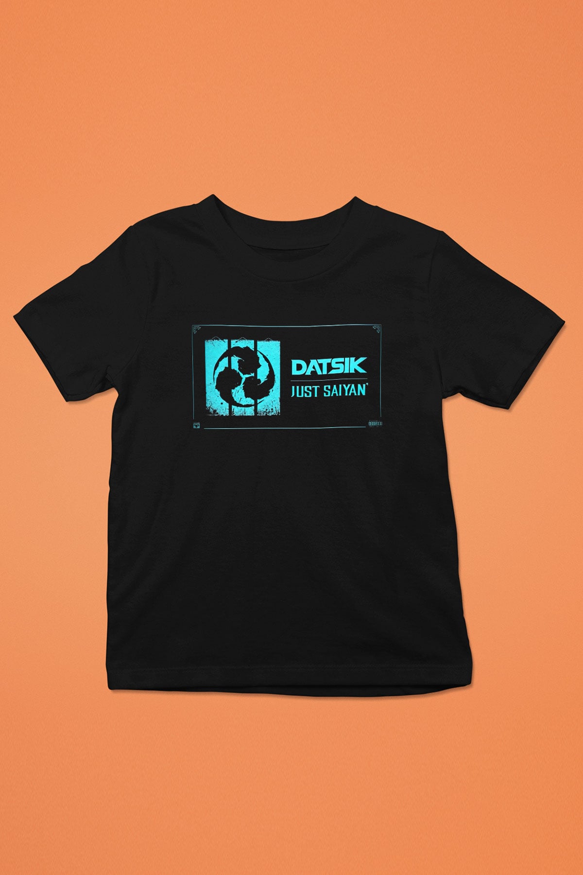 Datsik Siyah Unisex Çocuk Tişört