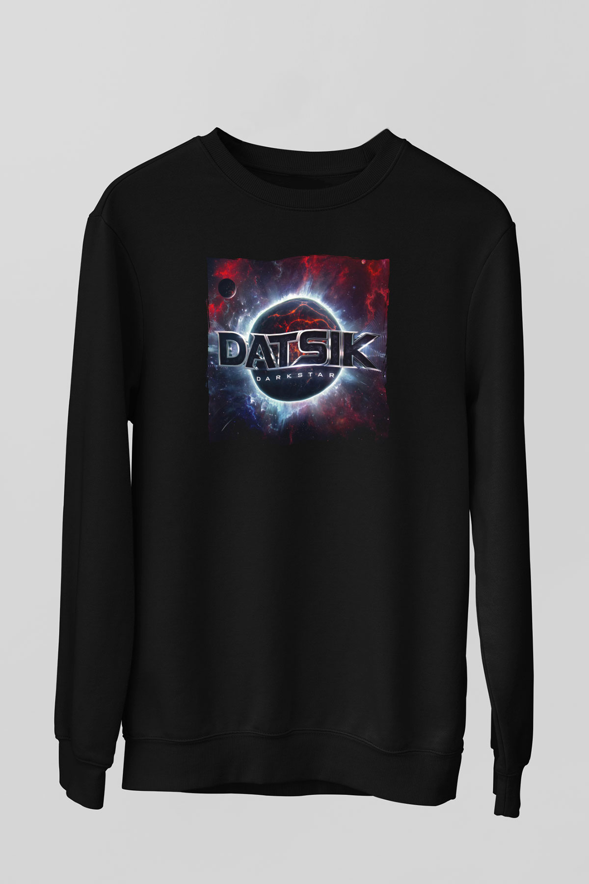 Datsik Siyah Unisex Sweatshirt