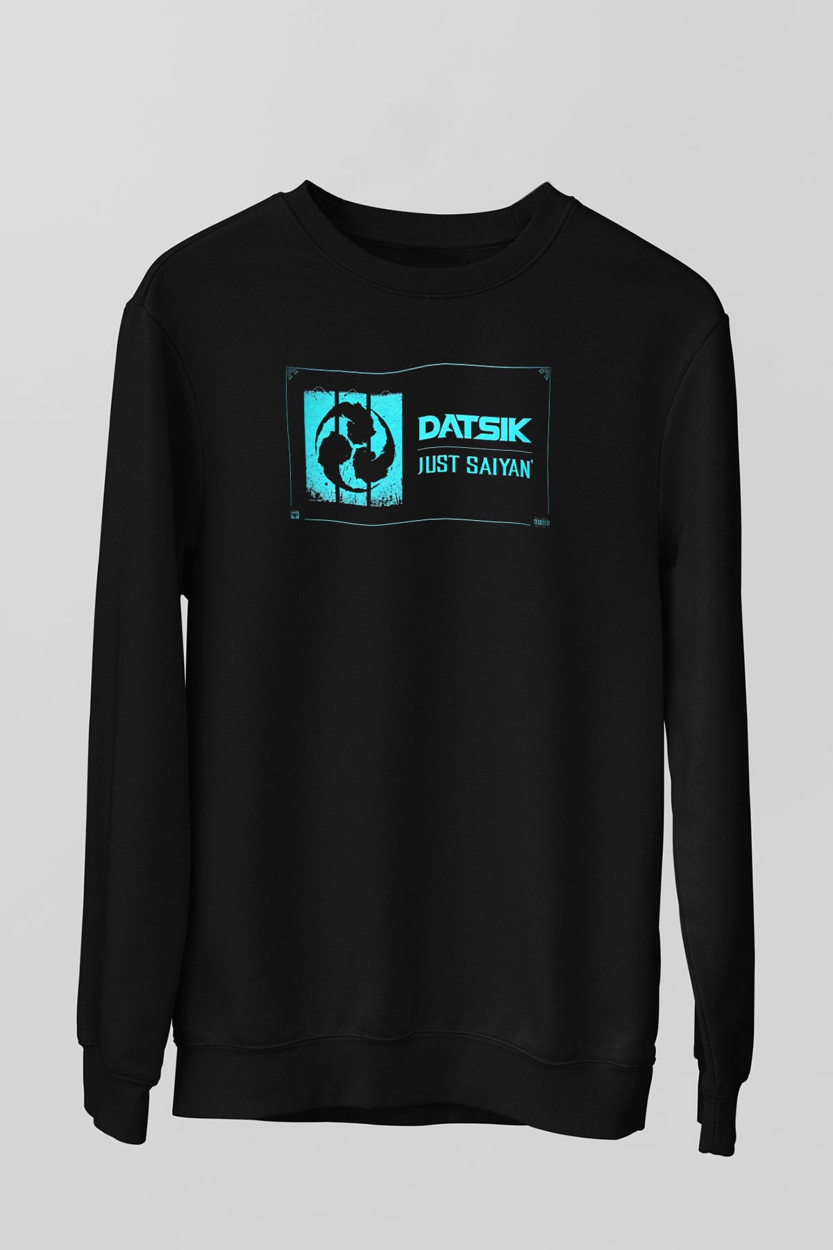 Datsik Siyah Unisex Sweatshirt
