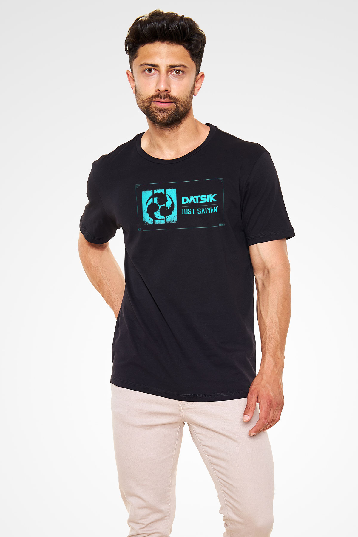 Datsik Siyah Unisex Tişört T-Shirt - TişörtFabrikası
