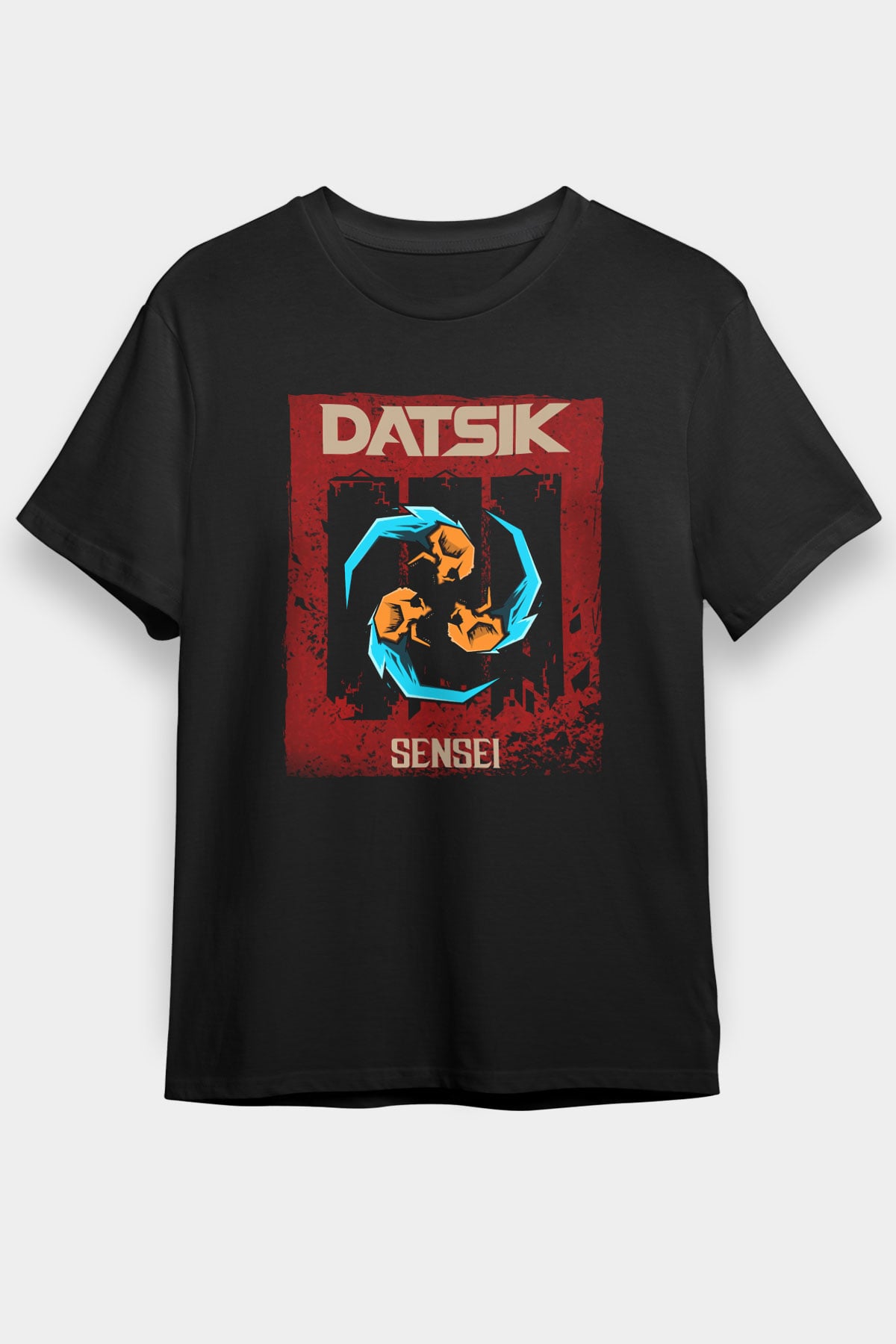 Datsik Siyah Unisex Tişört T-Shirt - TişörtFabrikası