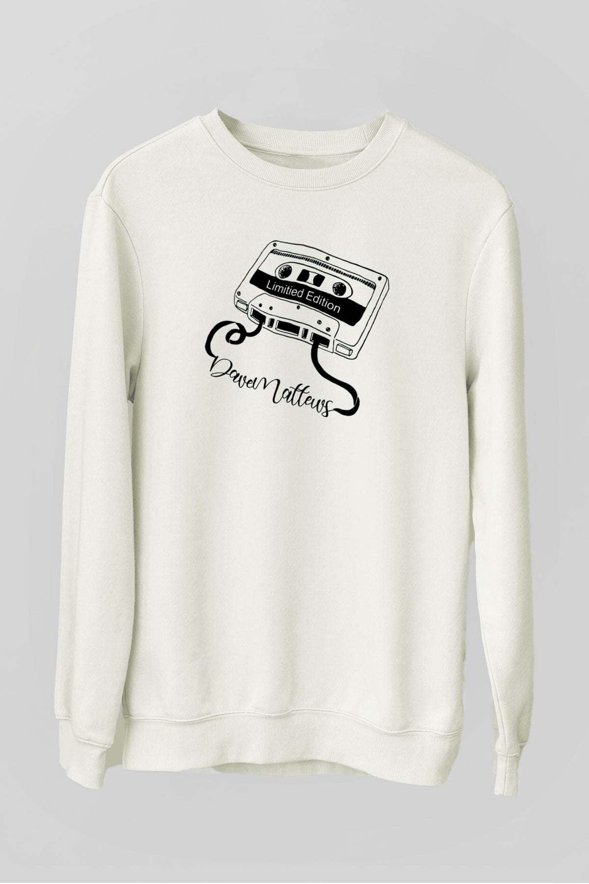 Dave Matthews Band Beyaz Unisex Sweatshirt