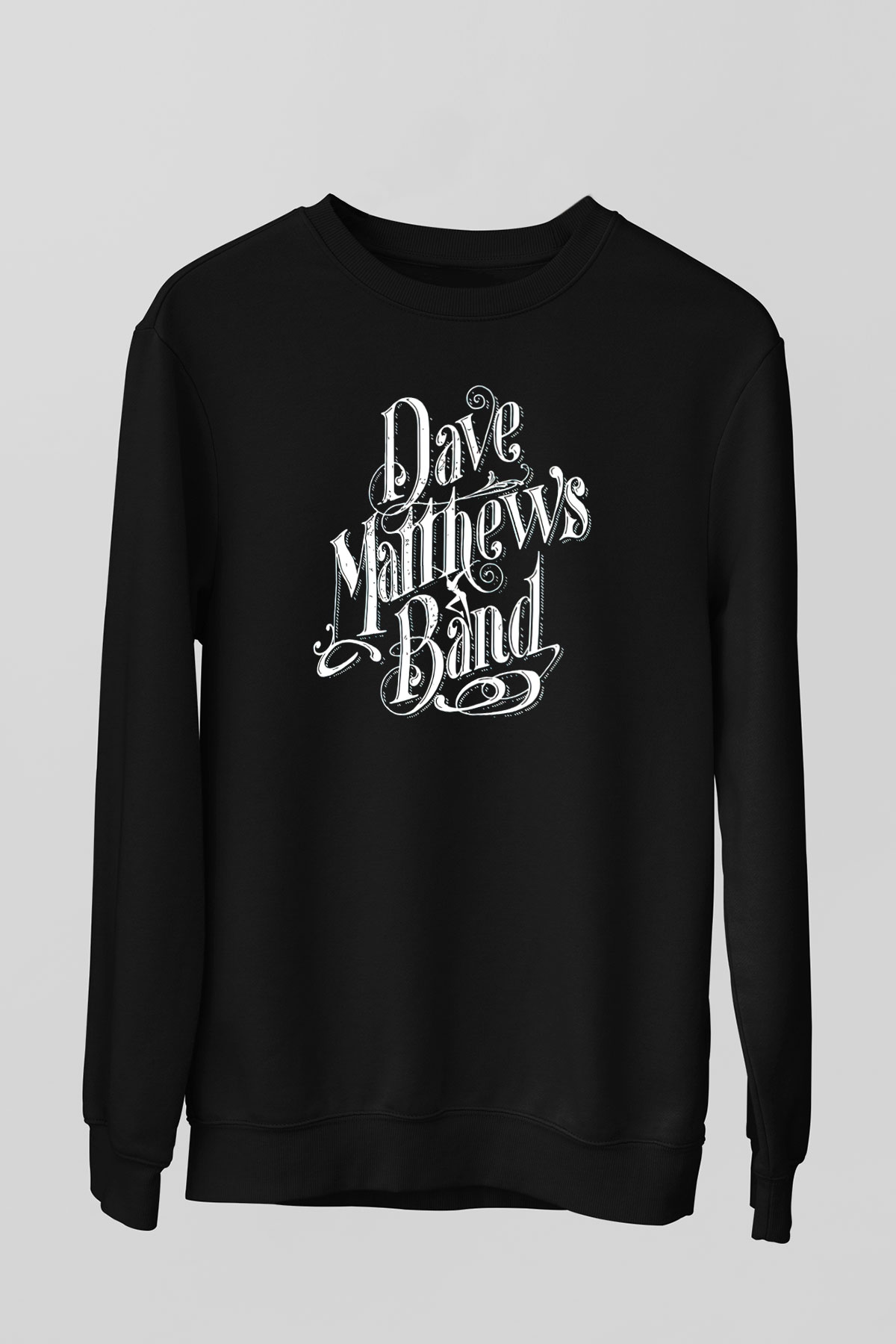 Dave Matthews Band Siyah Unisex Sweatshirt