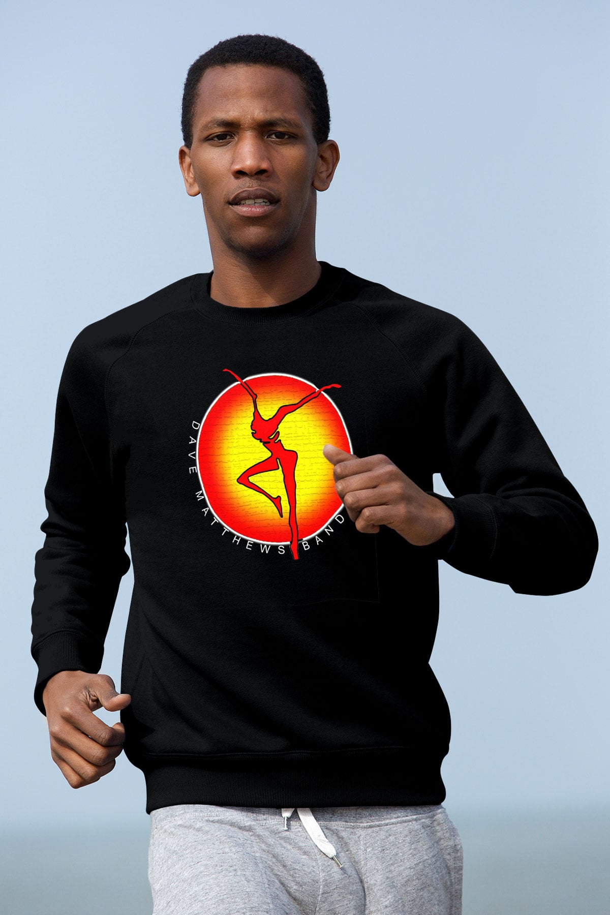 Dave Matthews Band Siyah Unisex Sweatshirt