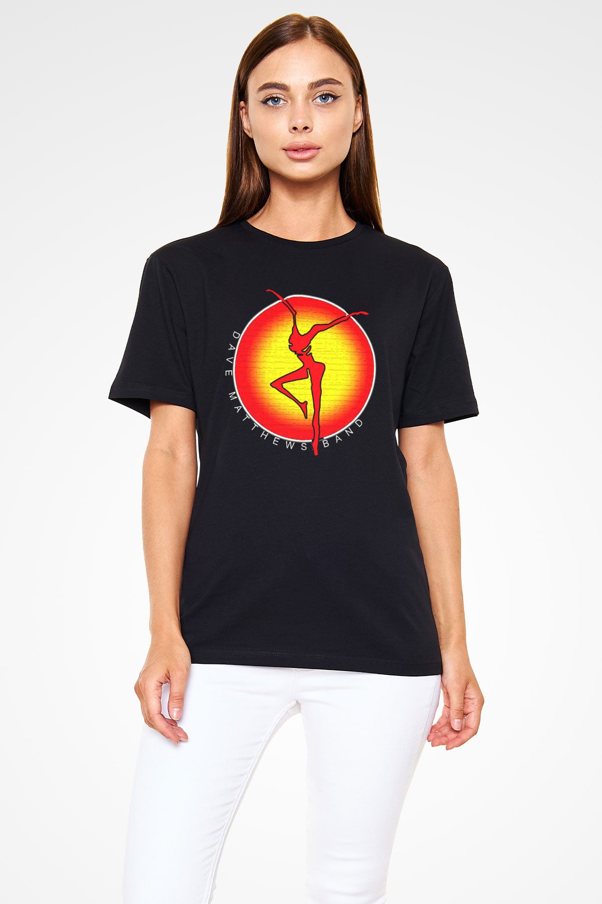Dave Matthews Band Siyah Unisex Tişört T-Shirt - TişörtFabrikası