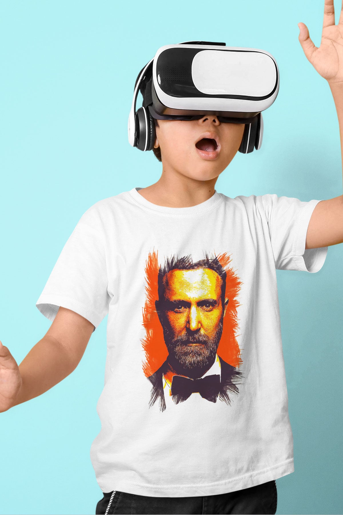 David Guetta Beyaz Unisex Çocuk Tişört