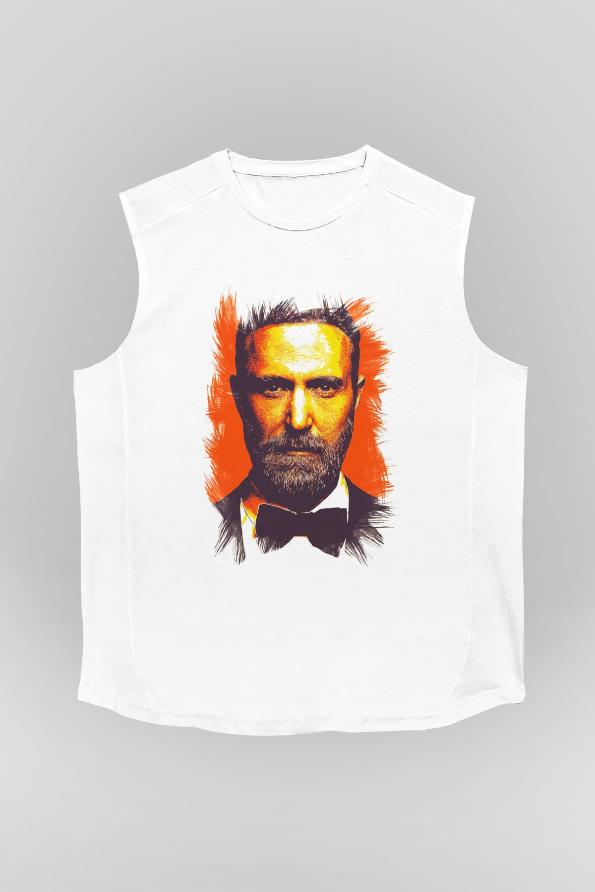 David Guetta Beyaz Unisex Kolsuz Tişört
