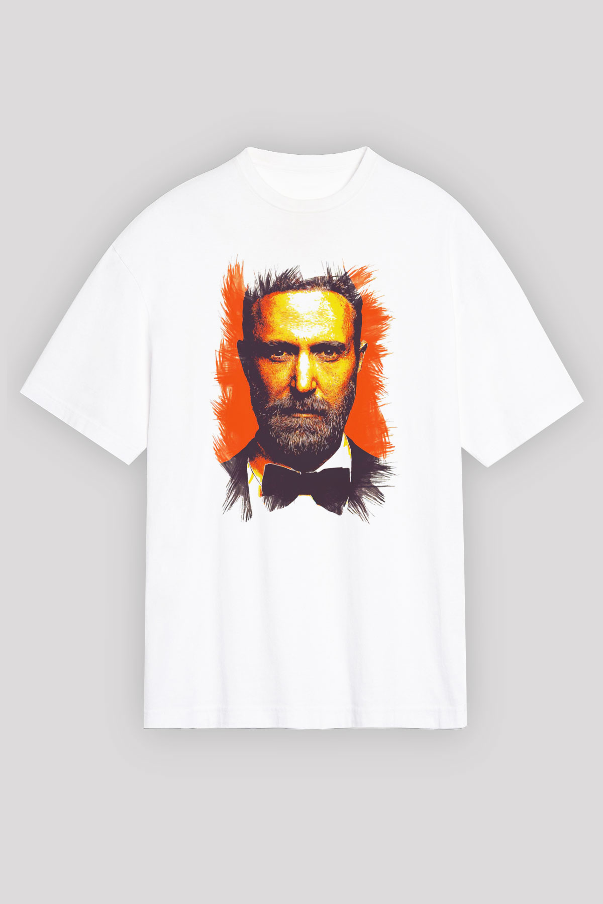 David Guetta Beyaz Unisex Tişört T-Shirt - TişörtFabrikası