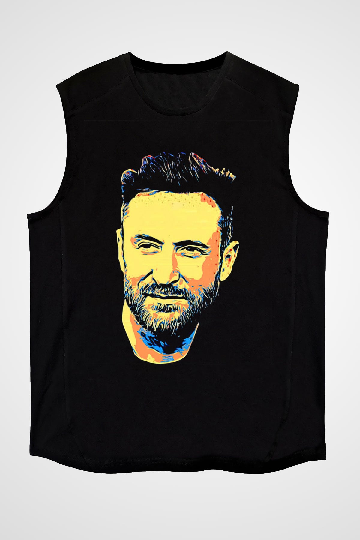 David Guetta Siyah Unisex Kolsuz Tişört