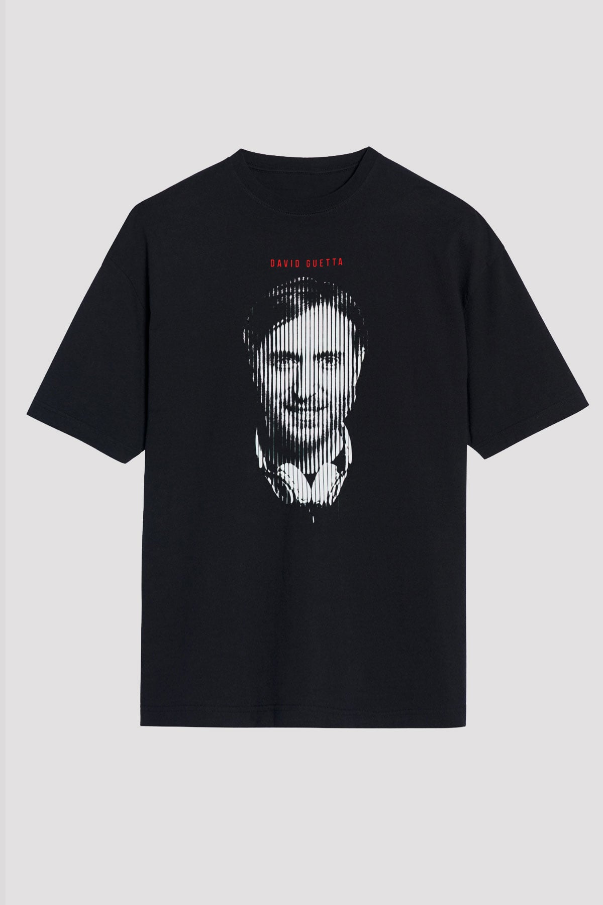 David Guetta Siyah Unisex Tişört T-Shirt - TişörtFabrikası