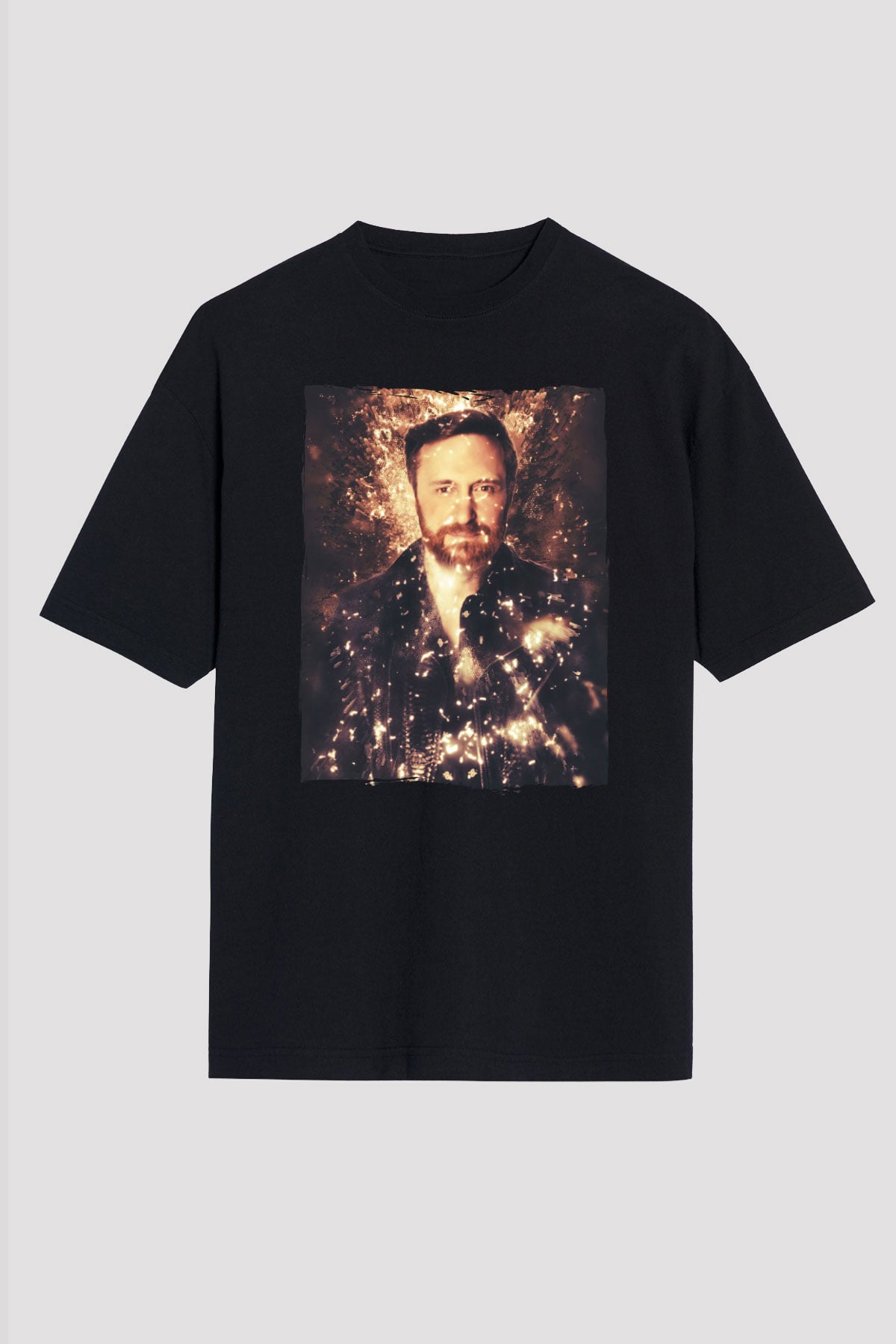 David Guetta Siyah Unisex Tişört T-Shirt - TişörtFabrikası