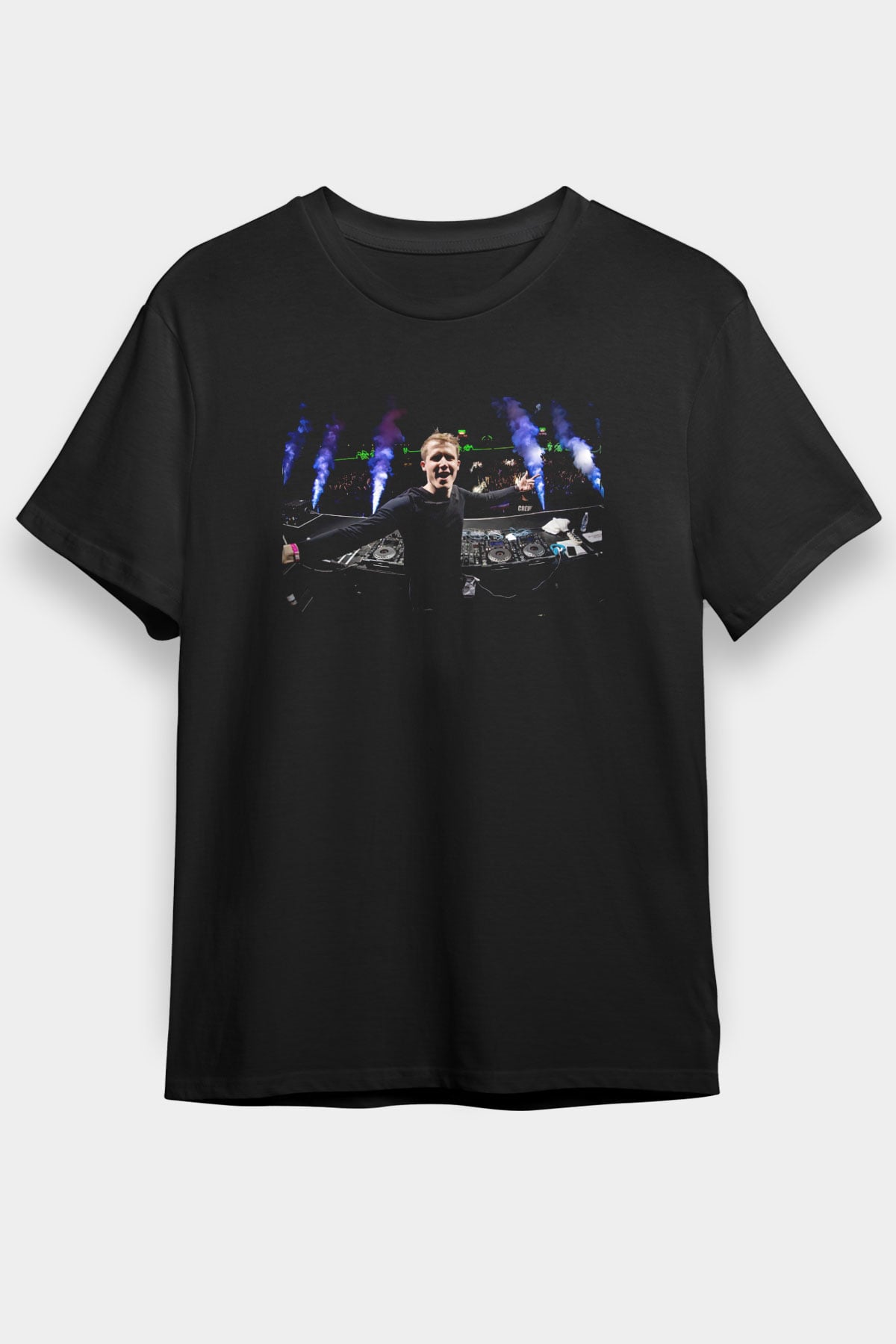 David Guetta Siyah Unisex Tişört T-Shirt - TişörtFabrikası