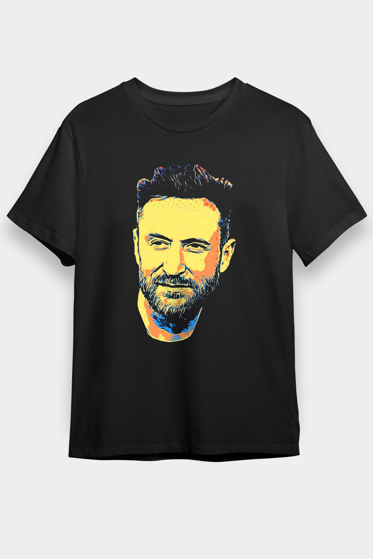 David Guetta Siyah Unisex Tişört T-Shirt - TişörtFabrikası