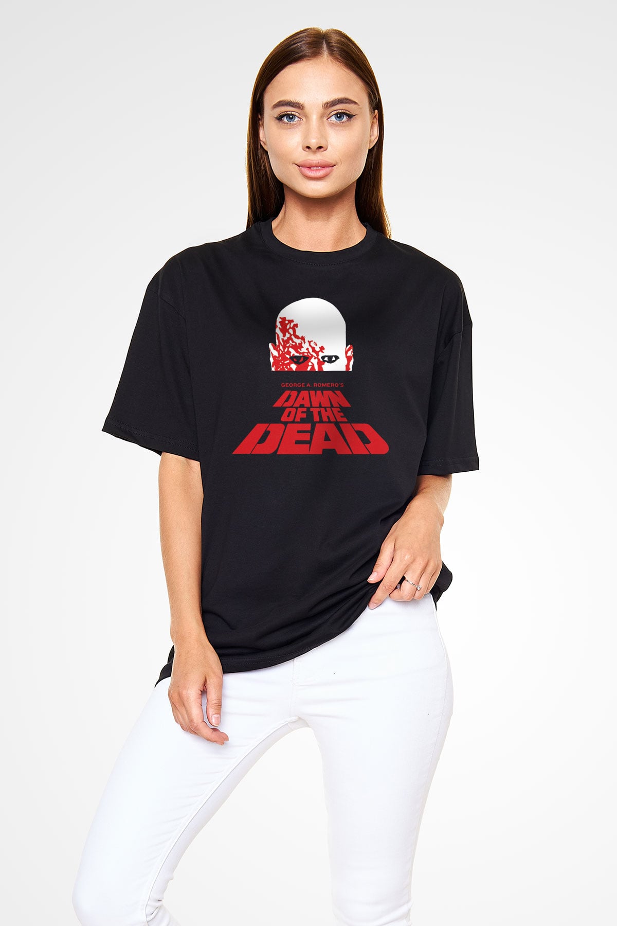 Dawn of the Dead Siyah Unisex Tişört