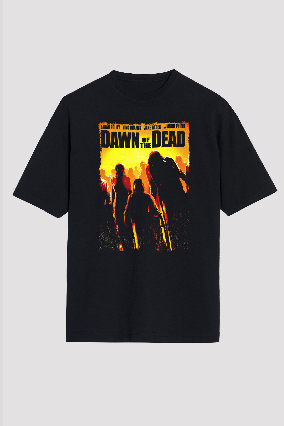Dawn of the Dead Siyah Unisex Tişört
