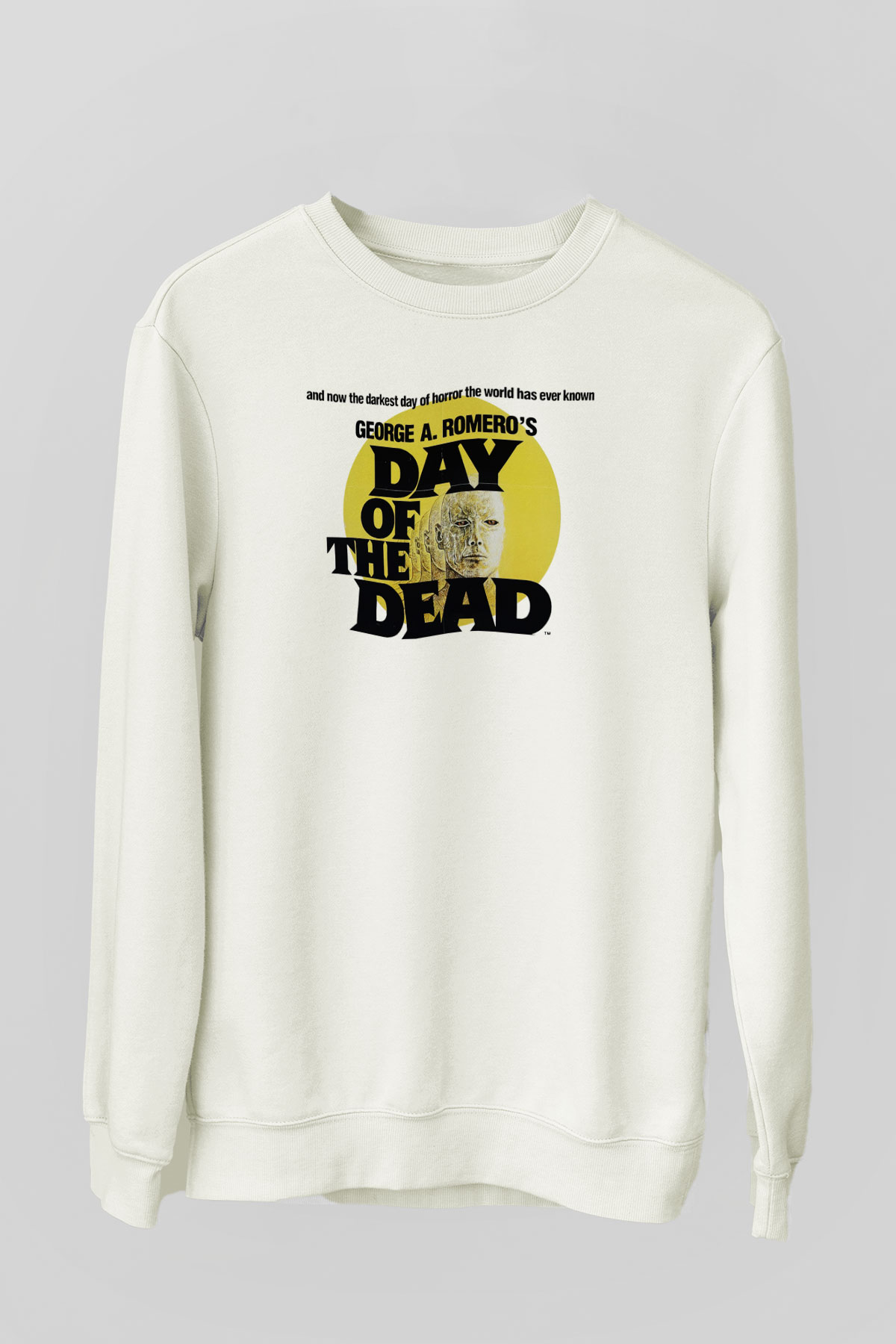 Day of the Dead Beyaz Unisex Sweatshirt