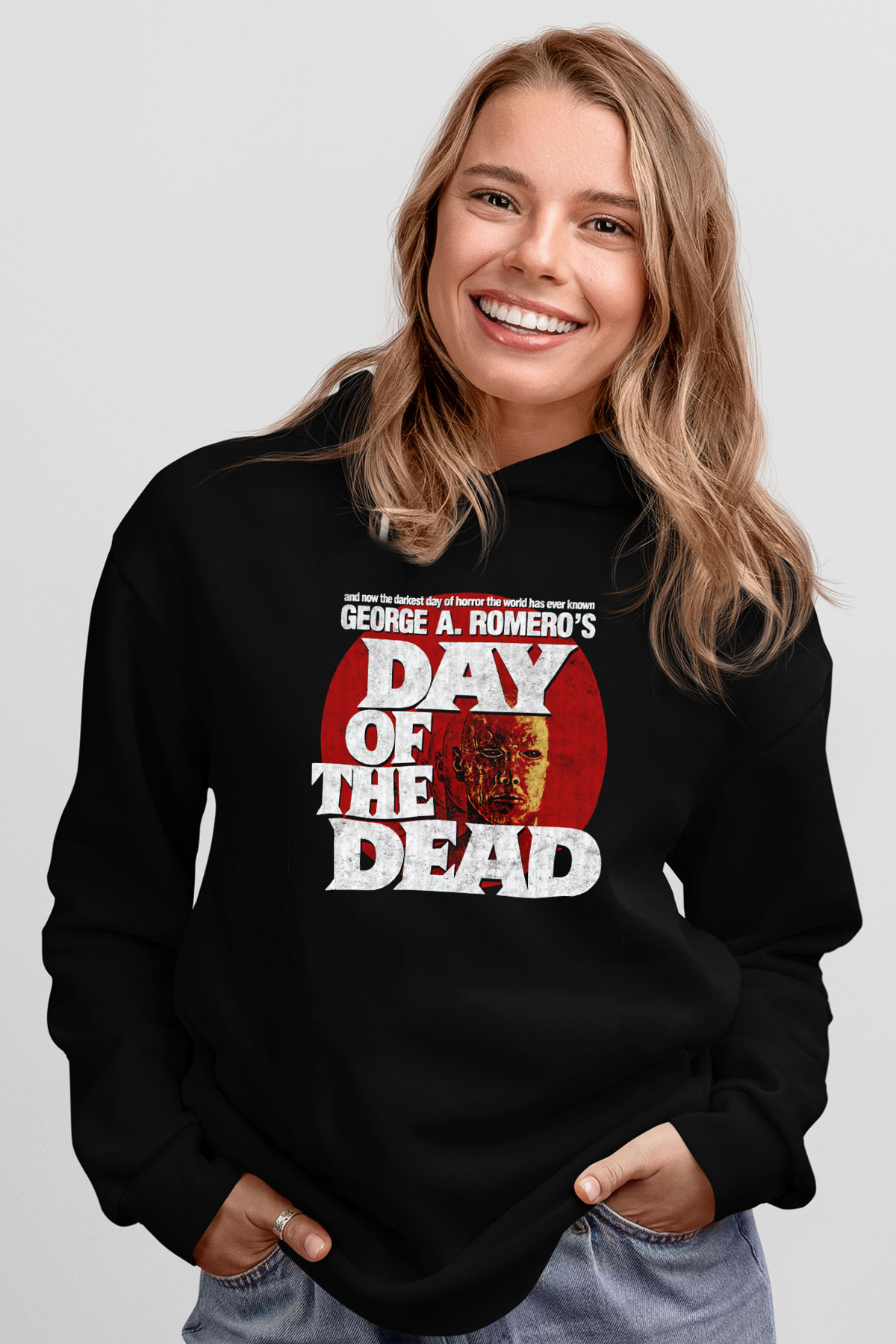 Day of the Dead Siyah Unisex Hoodie