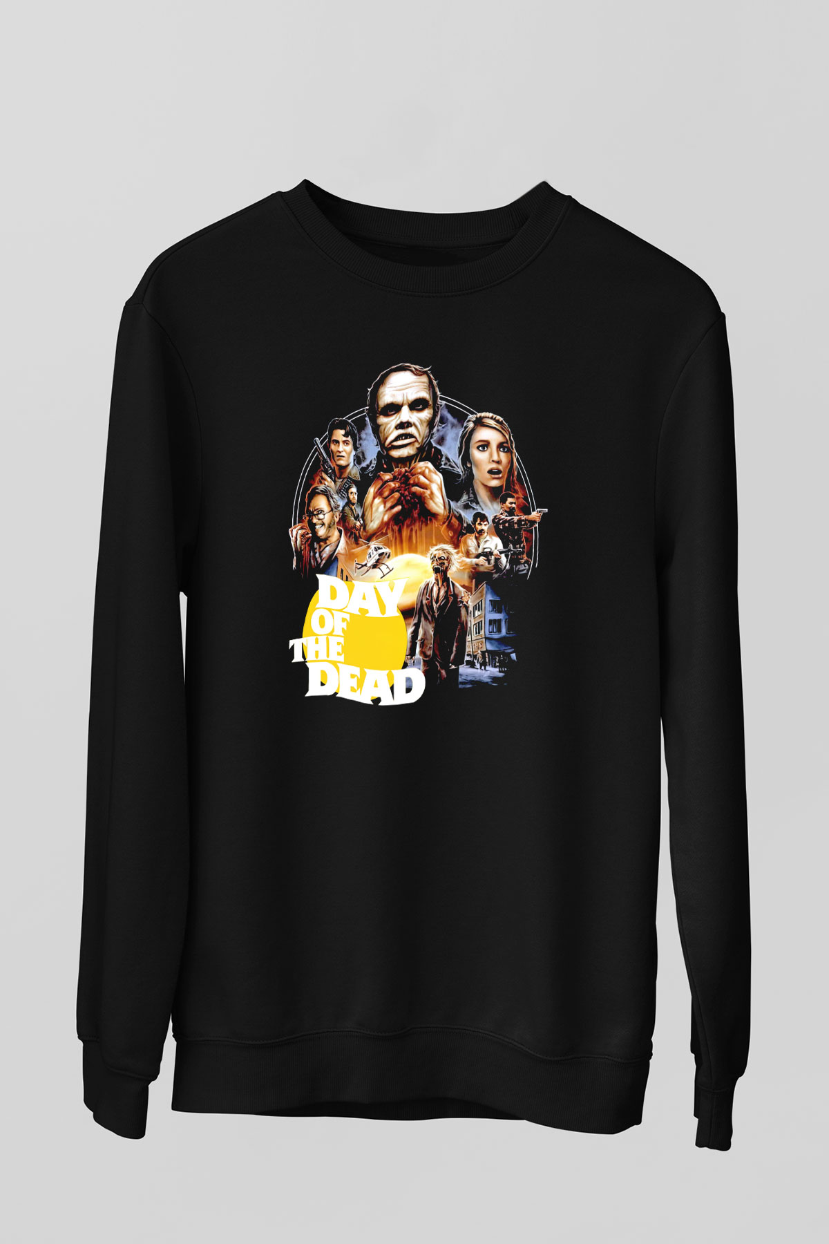 Day of the Dead Siyah Unisex  Sweatshirt