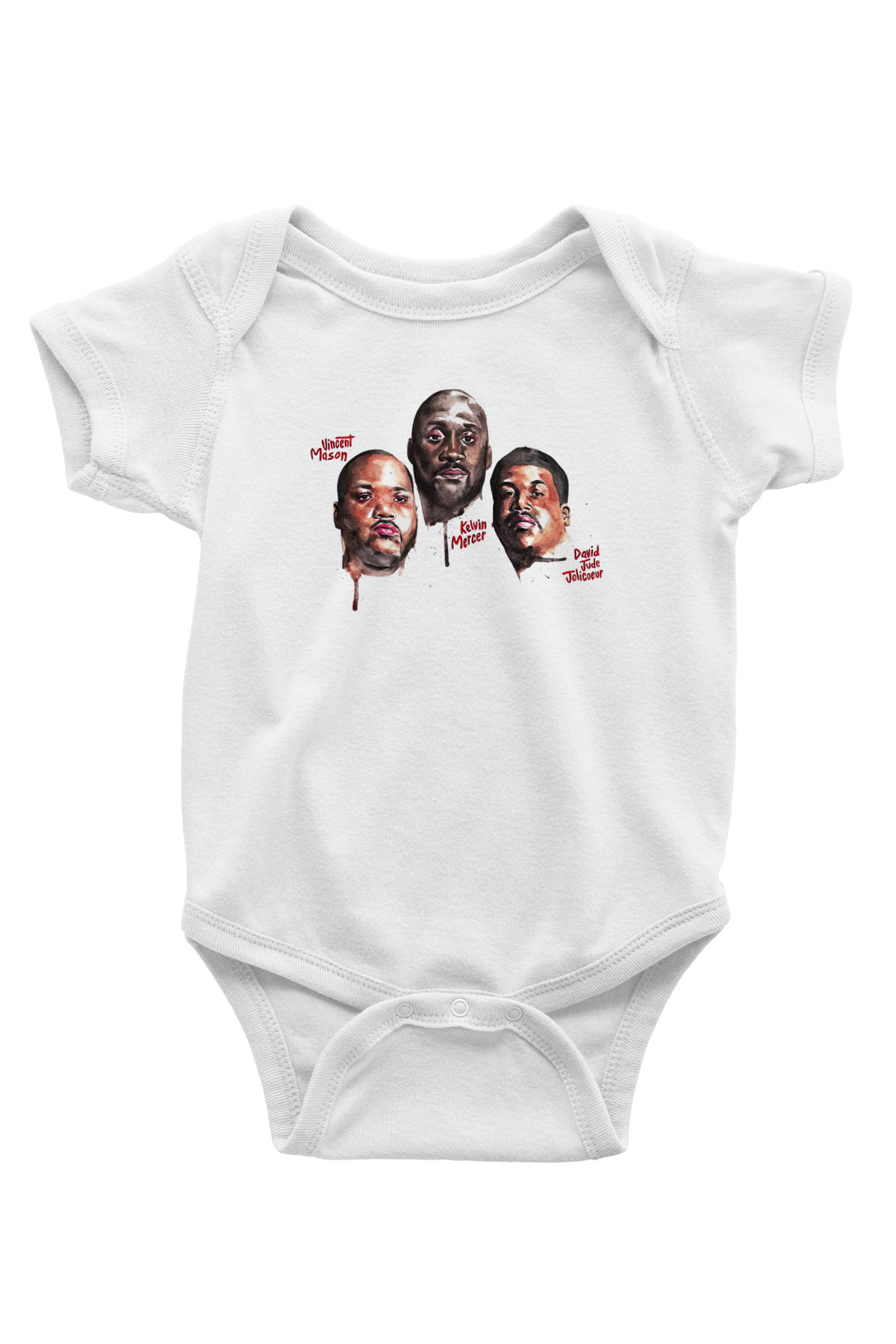 De La Soul Baskılı Beyaz Unisex Bebek Body - Zıbın