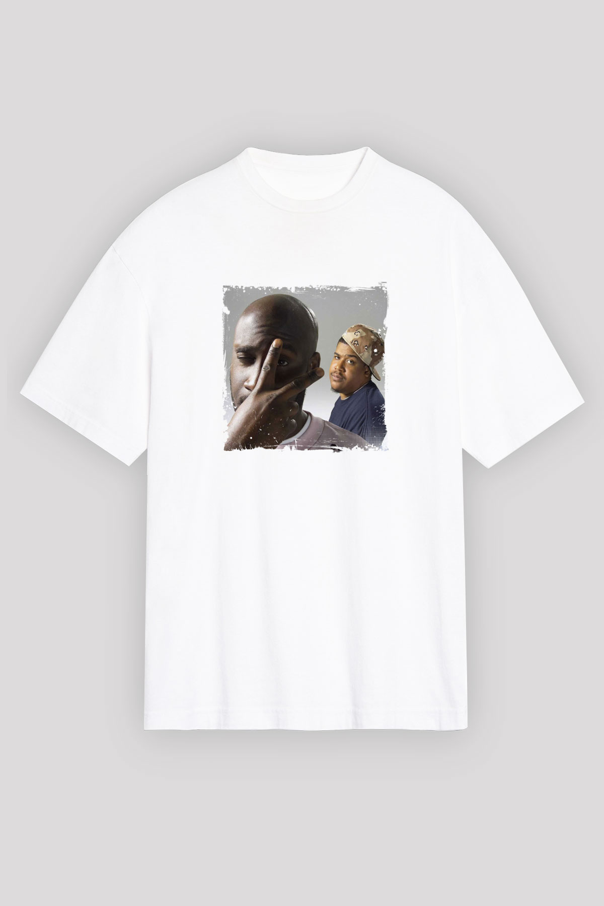 De La Soul Baskılı Unisex Beyaz Tişört