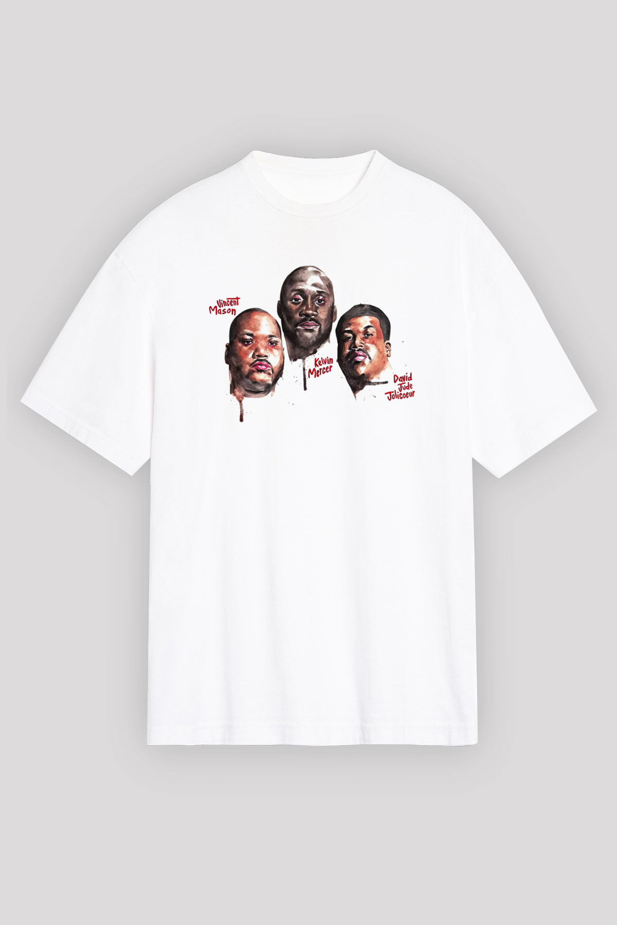 De La Soul Beyaz Unisex Oversize Tişört T-Shirt