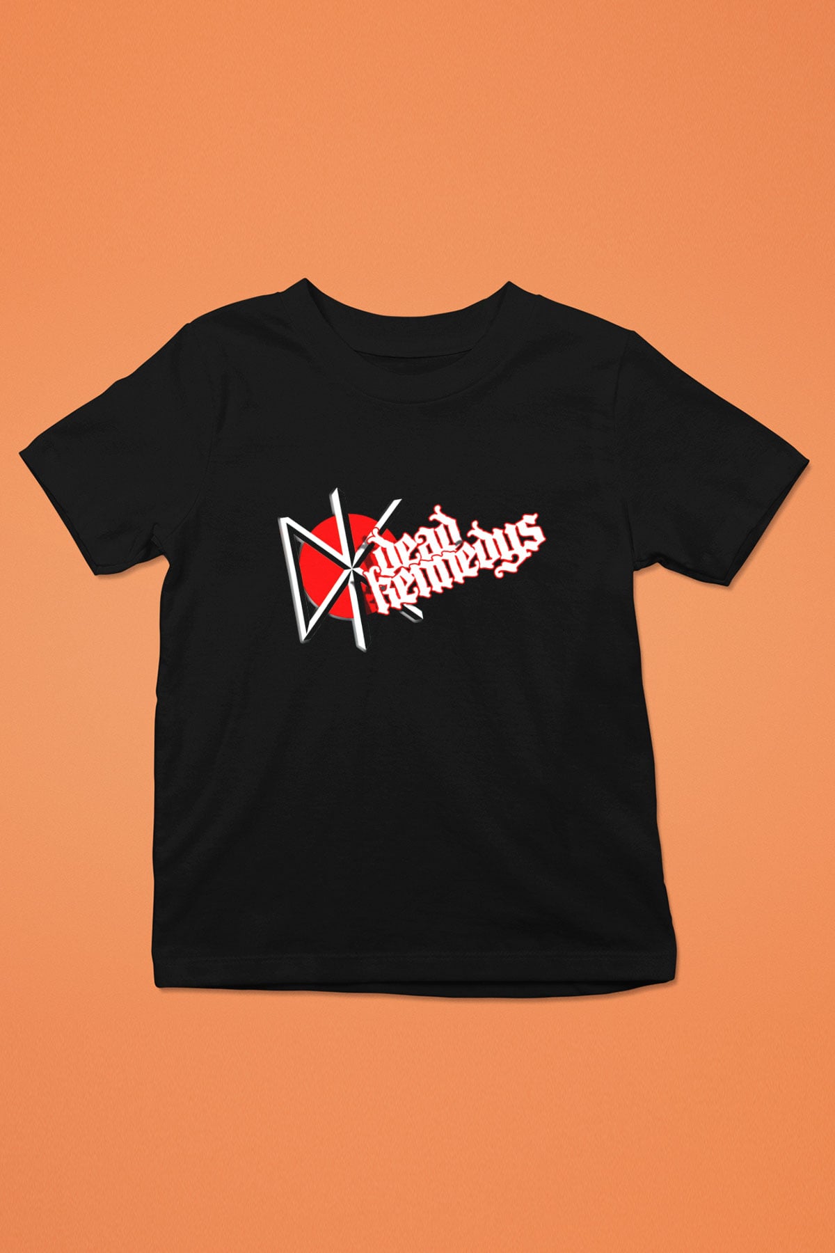 Dead Kennedys Baskılı Siyah Unisex Çocuk Tişört
