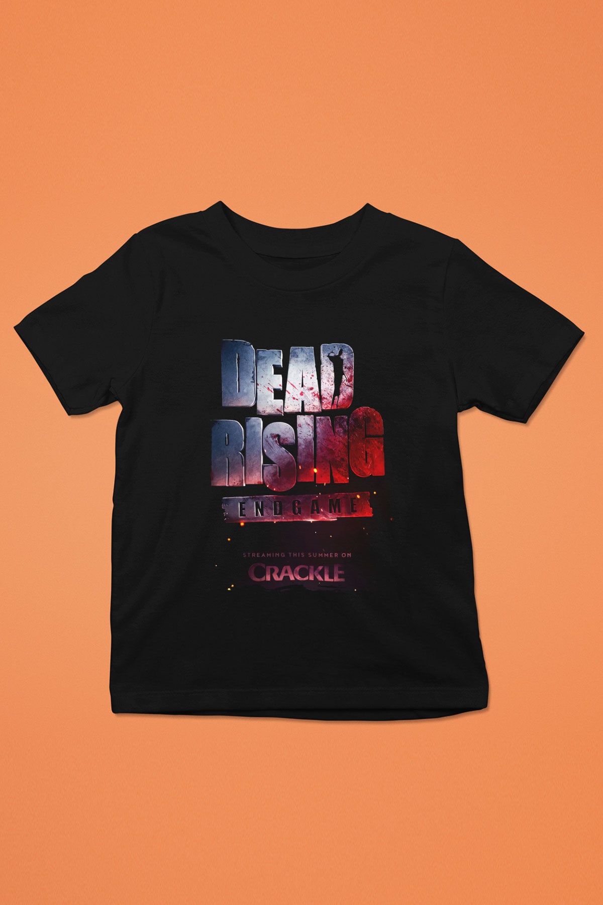 Dead Rising Siyah Unisex Çocuk Tişört