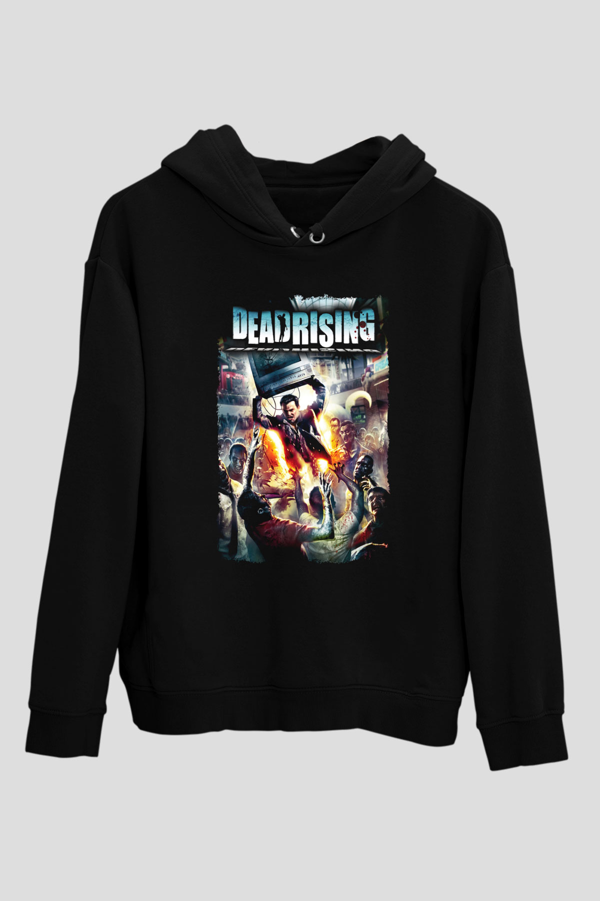 Dead Rising Siyah Unisex Hoodie