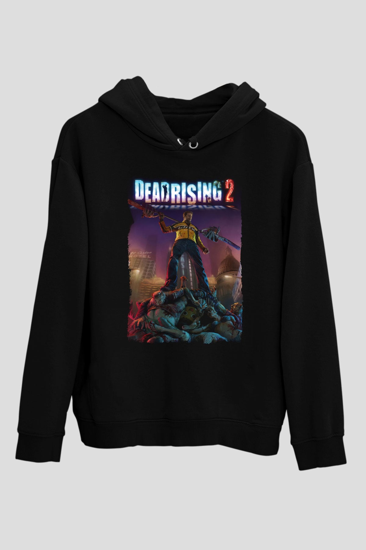 Dead Rising Siyah Unisex Hoodie