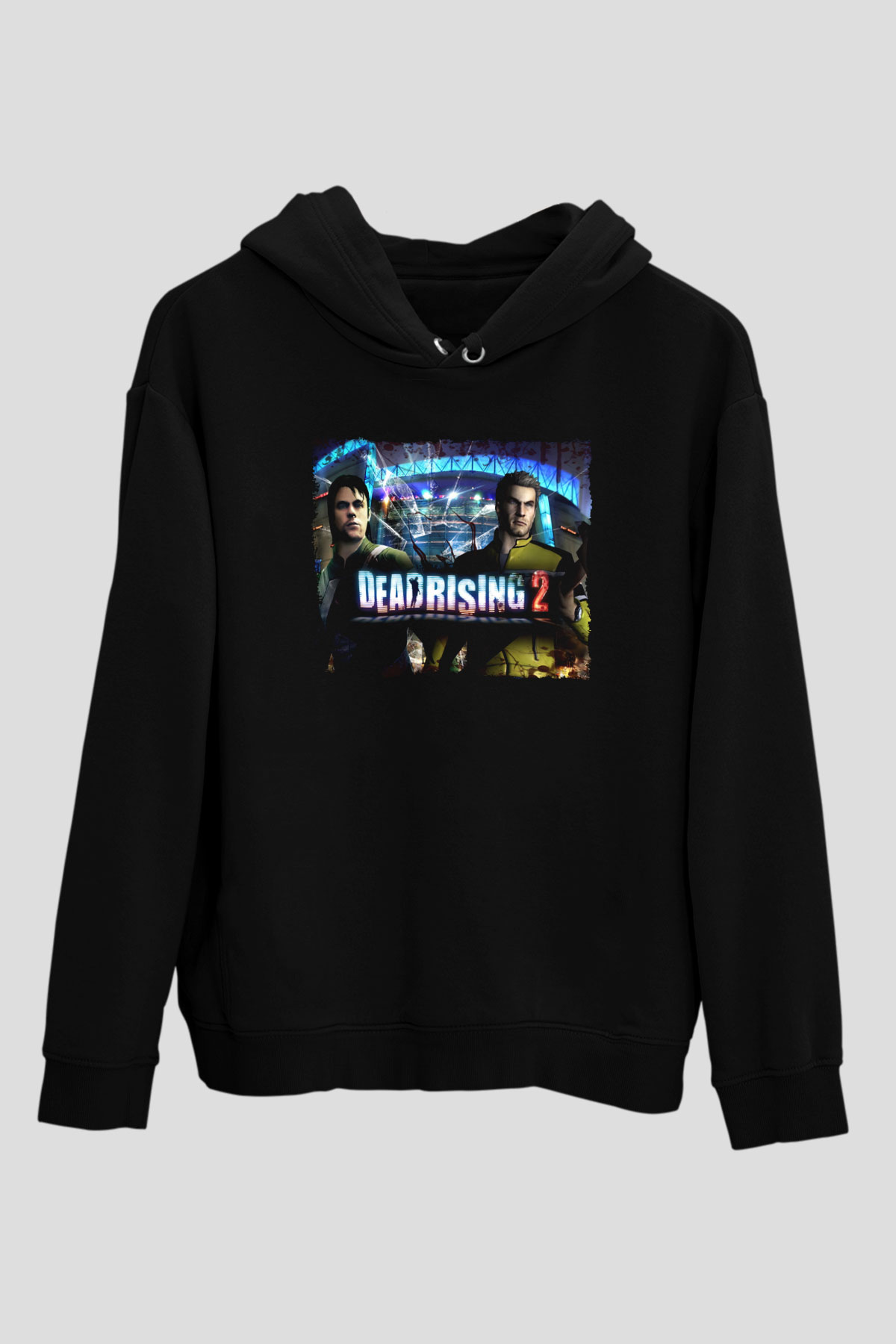 Dead Rising Siyah Unisex Hoodie