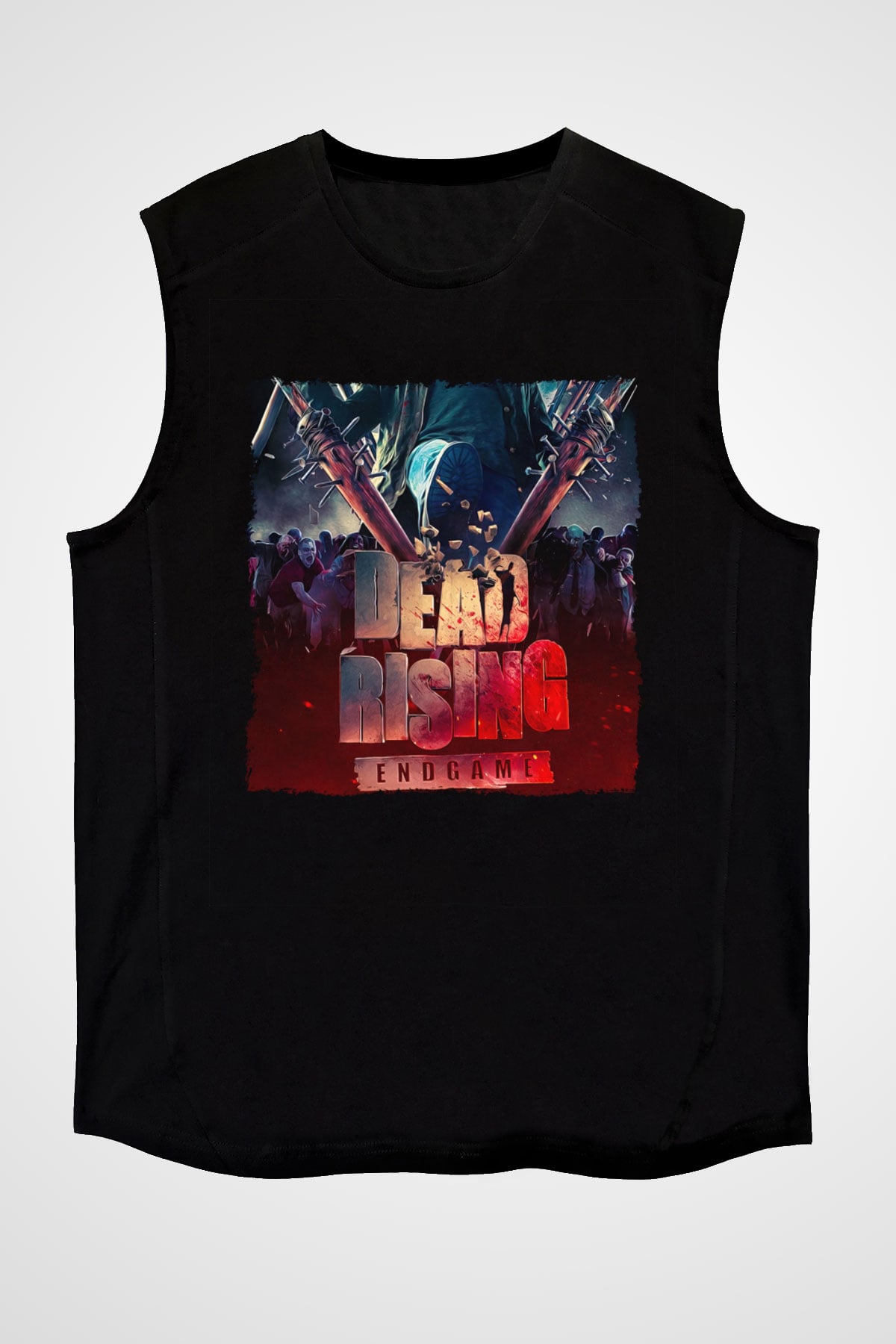 Dead Rising Siyah Unisex Kolsuz Tişört