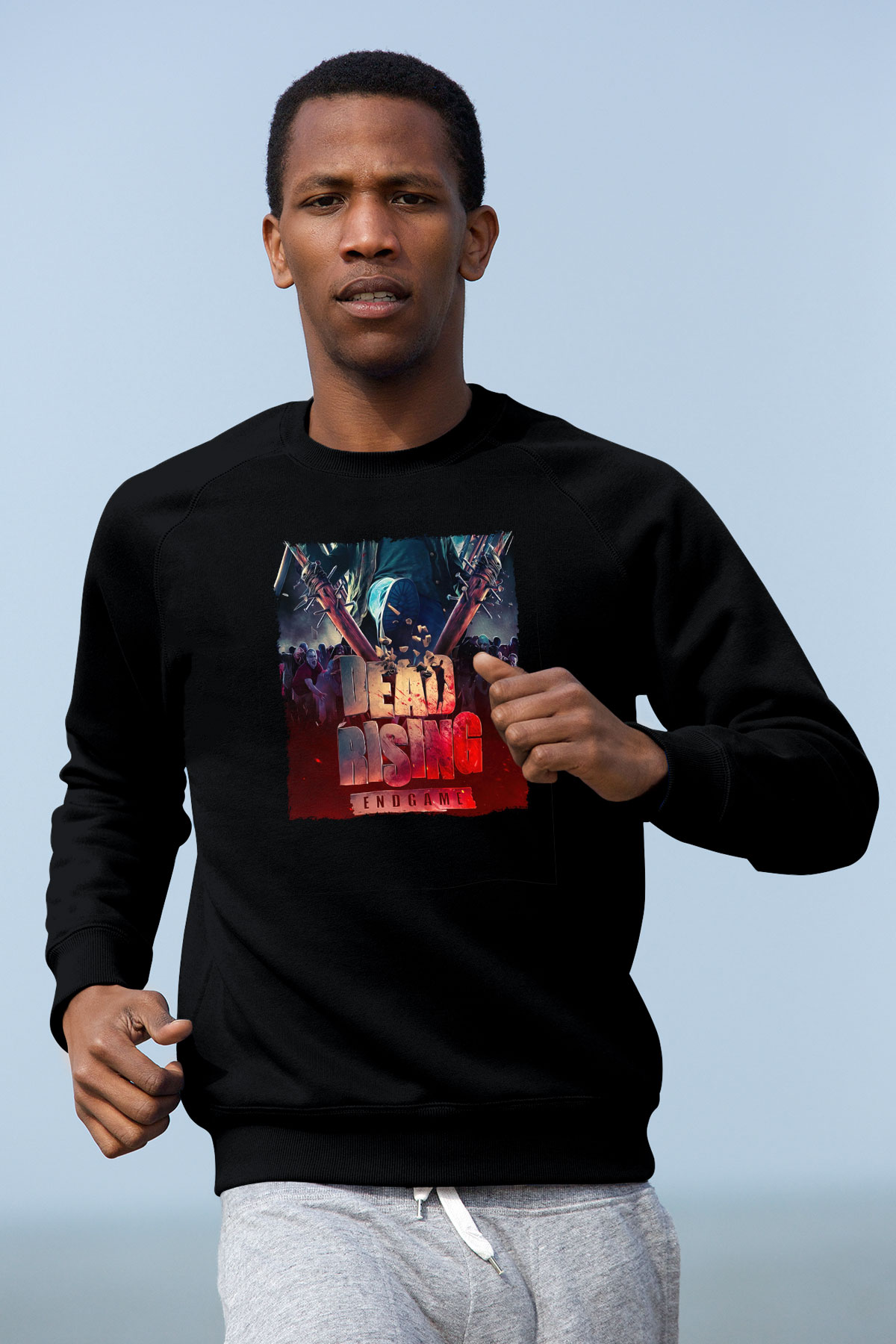Dead Rising Siyah Unisex Sweatshirt
