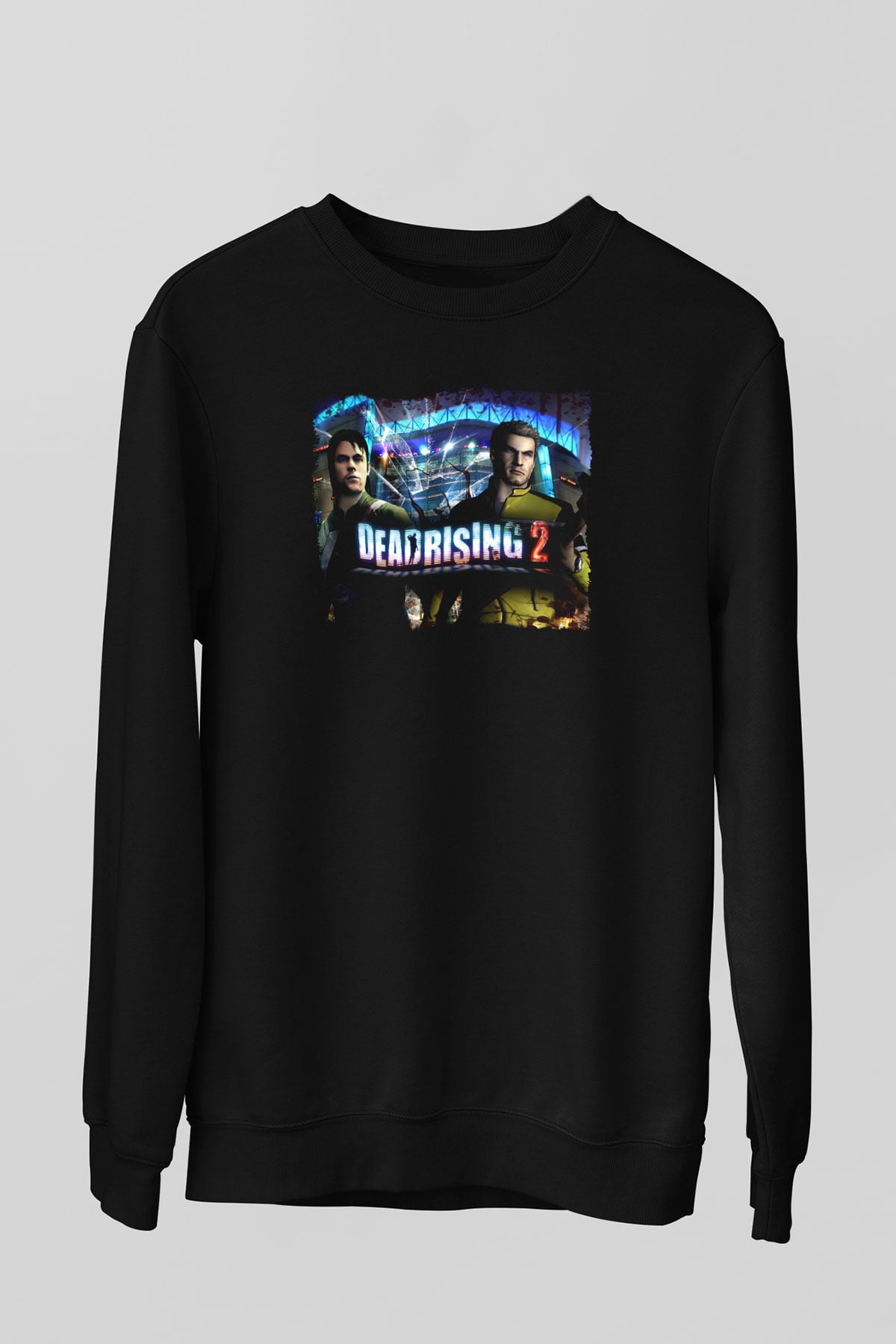 Dead Rising Siyah Unisex Sweatshirt