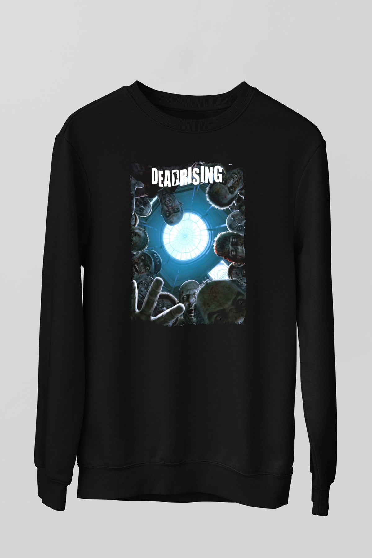 Dead Rising Siyah Unisex Sweatshirt
