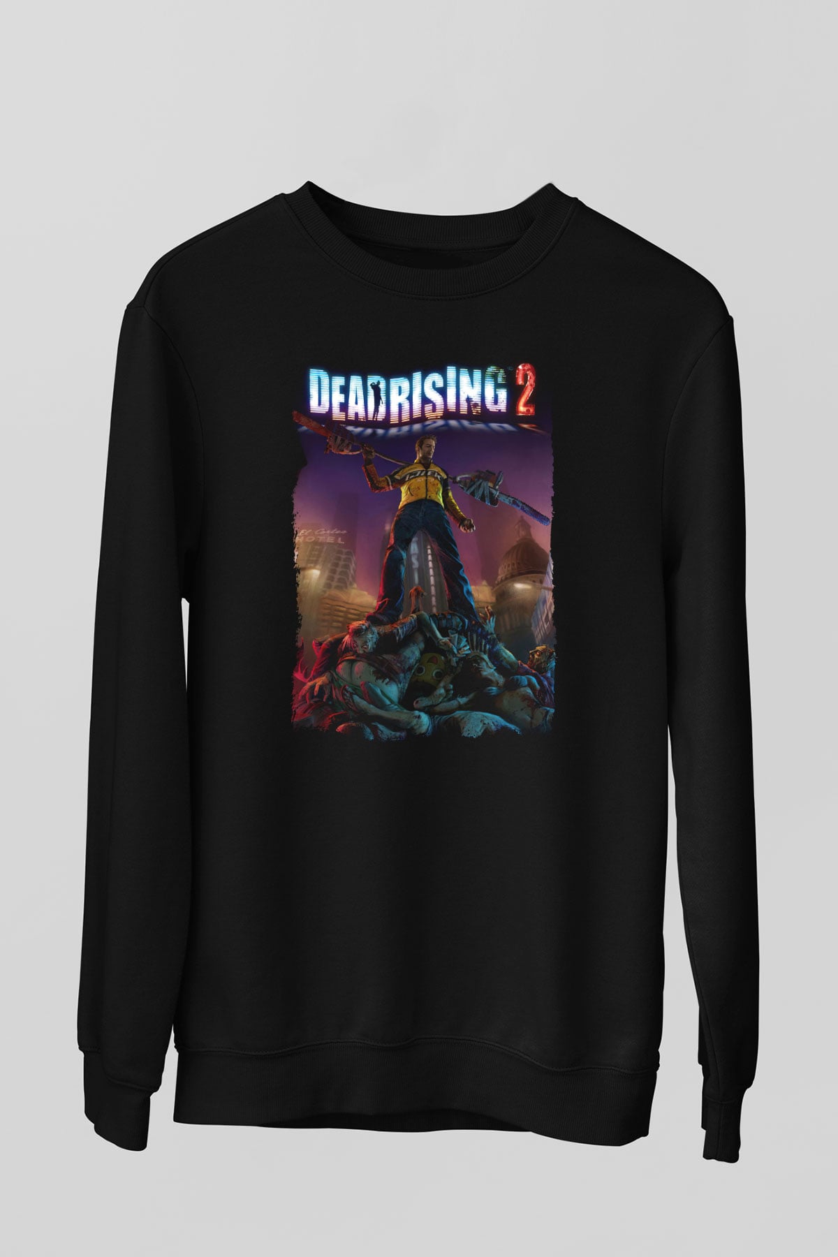 Dead Rising Siyah Unisex Sweatshirt