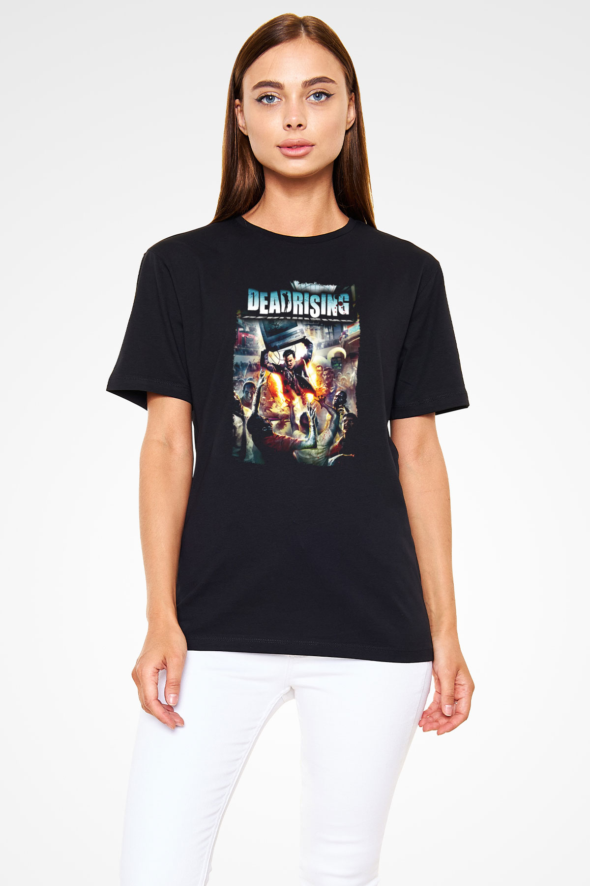 Dead Rising Siyah Unisex Tişört T-Shirt