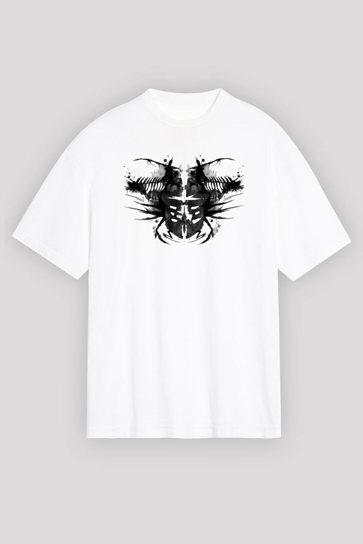 Dead Space Beyaz Unisex Oversize Tişört T-Shirt