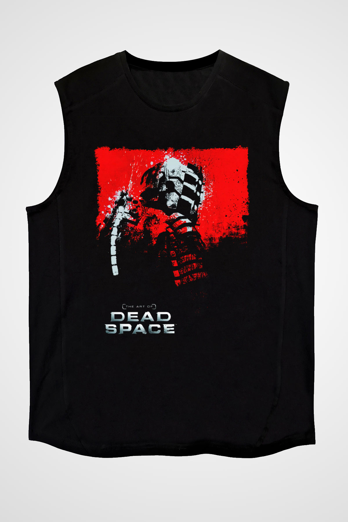 Dead Space Siyah Unisex Kolsuz Tişört