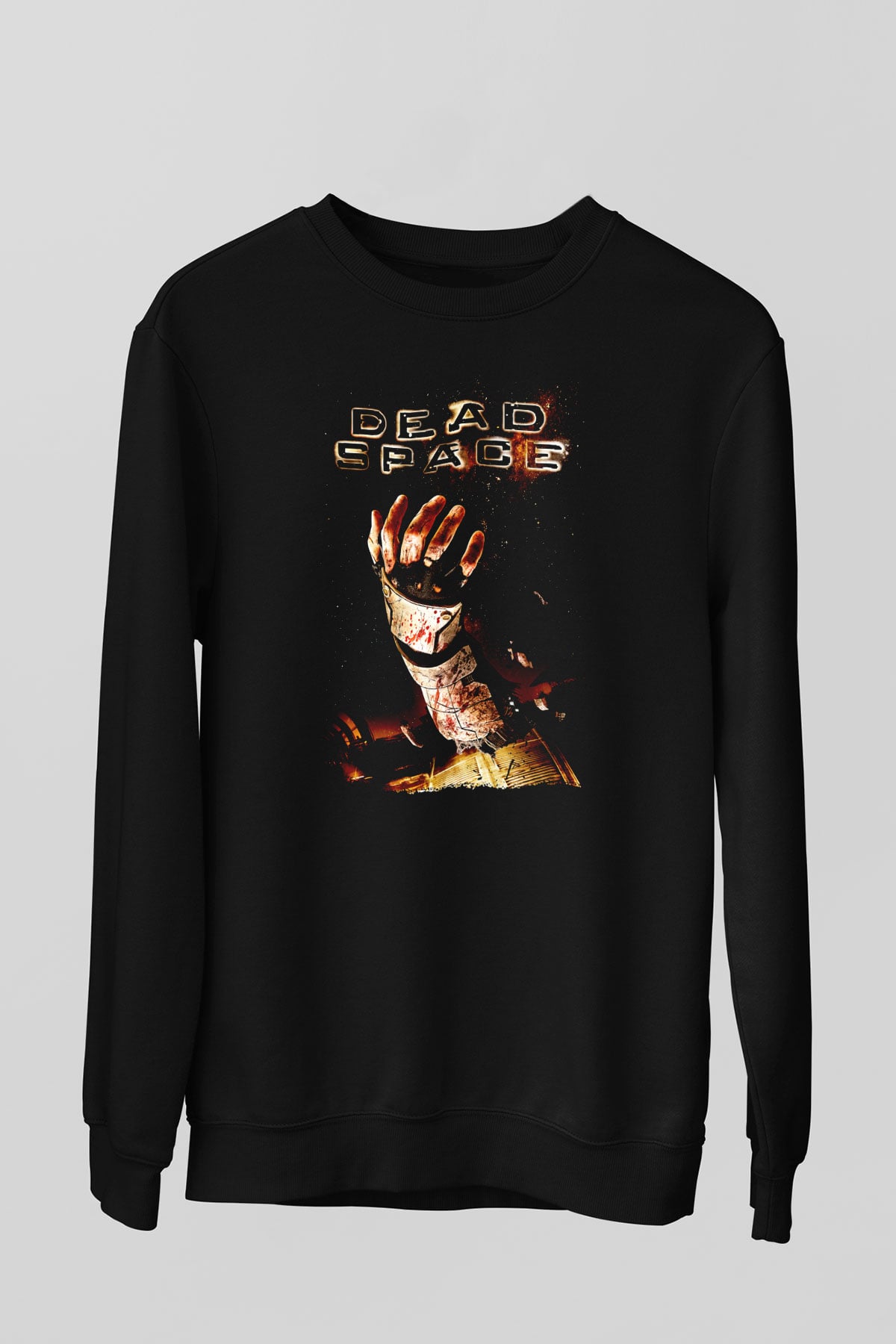 Dead Space Siyah Unisex Sweatshirt