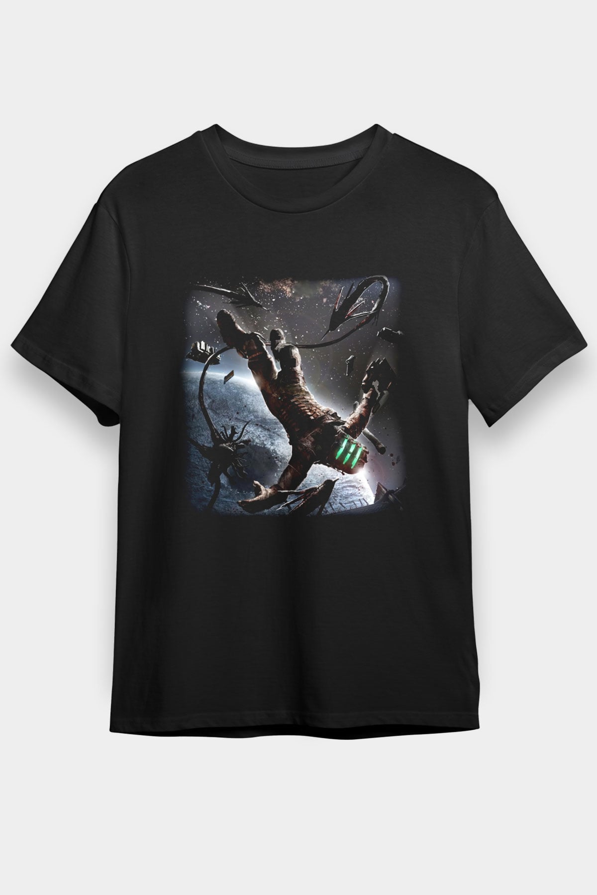 Dead Space Siyah Unisex Tişört T-Shirt