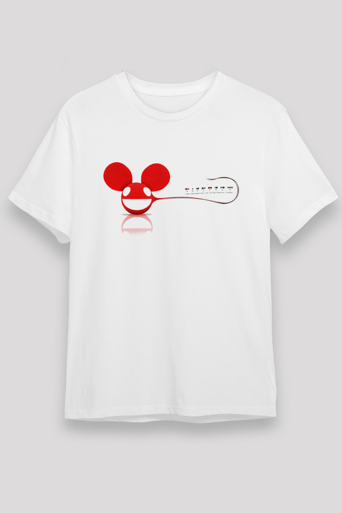 Deadmau5 Beyaz Unisex Tişört T-Shirt - TişörtFabrikası