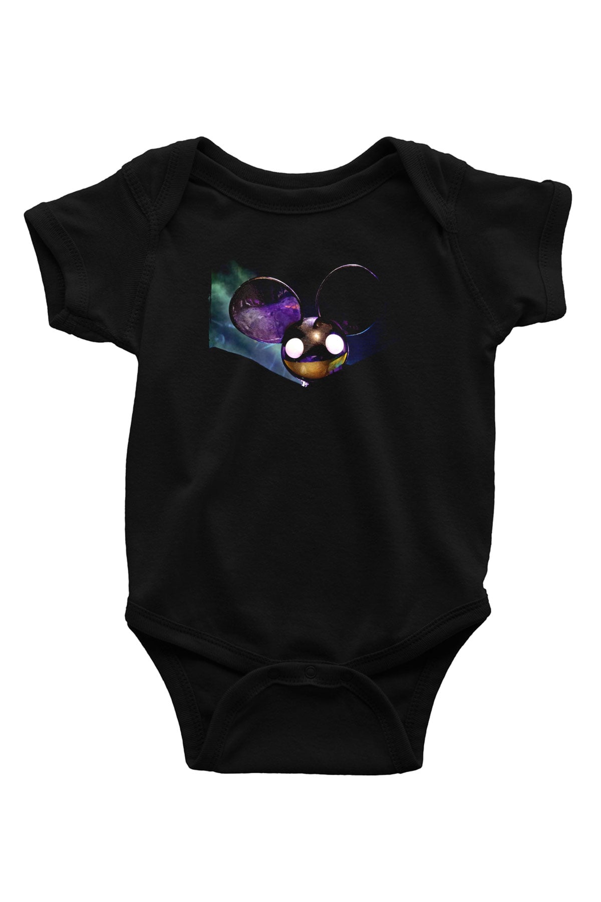 Deadmau5 Siyah Bebek Body - Zıbın