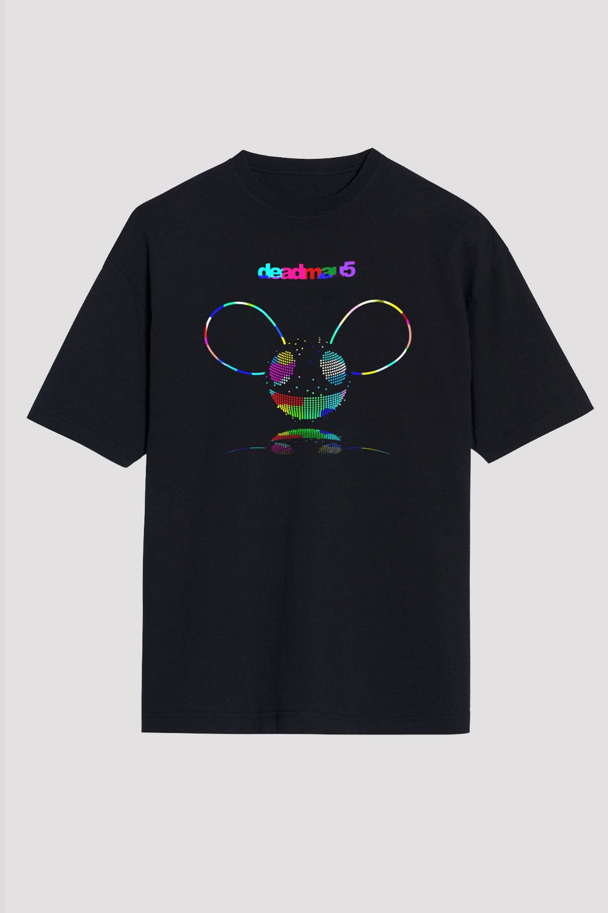 Deadmau5 Siyah Unisex Oversize Tişört T-Shirt