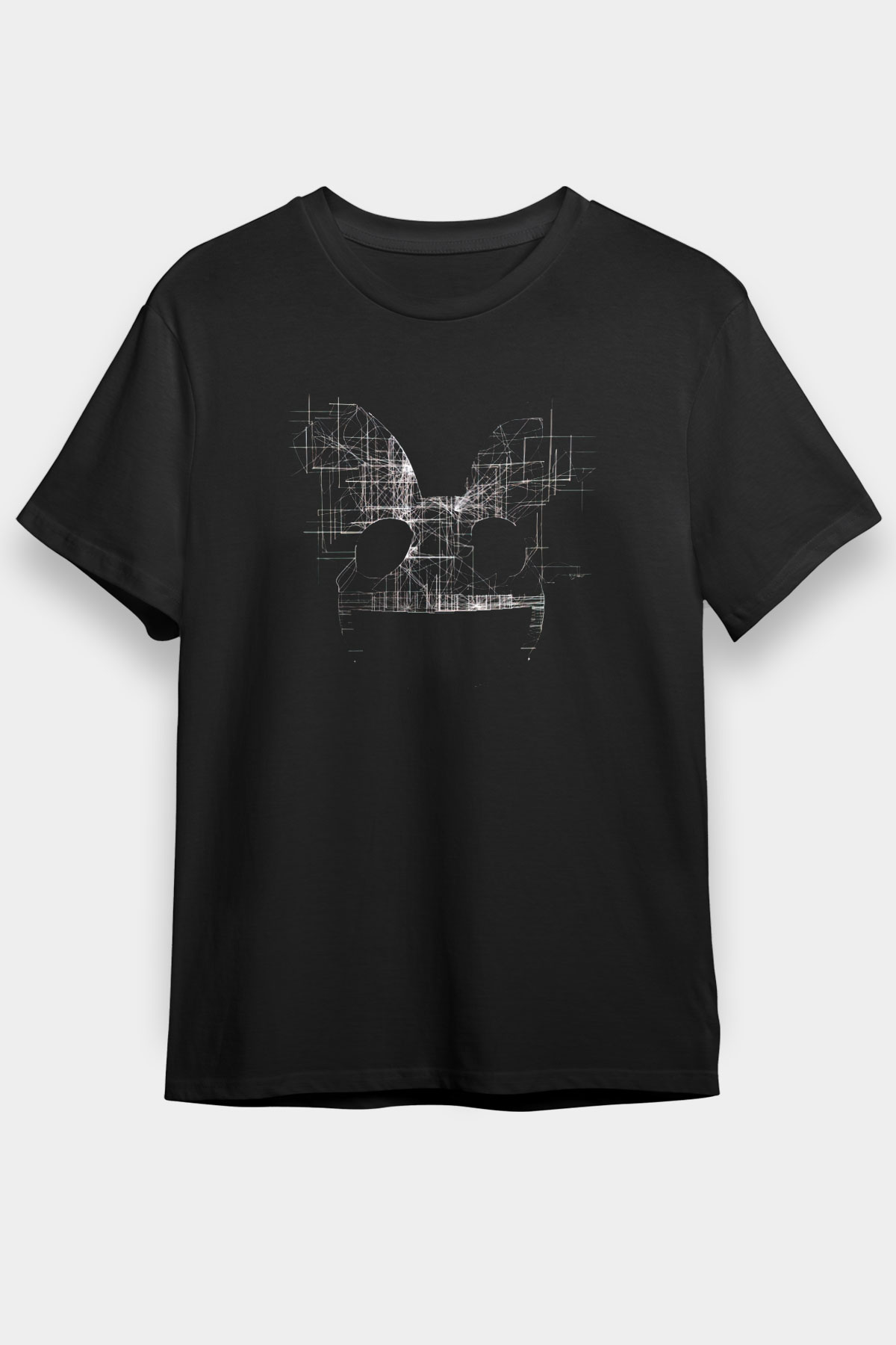 Deadmau5 Siyah Unisex Tişört T-Shirt - TişörtFabrikası